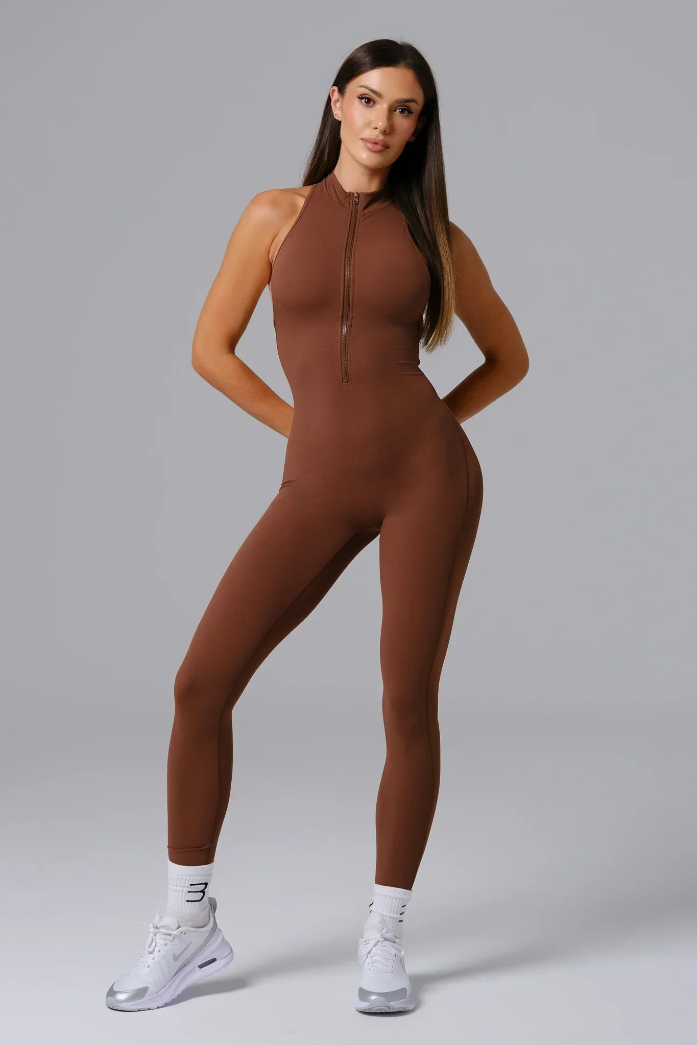 Anita Jumpsuit - Mocha - Image 3