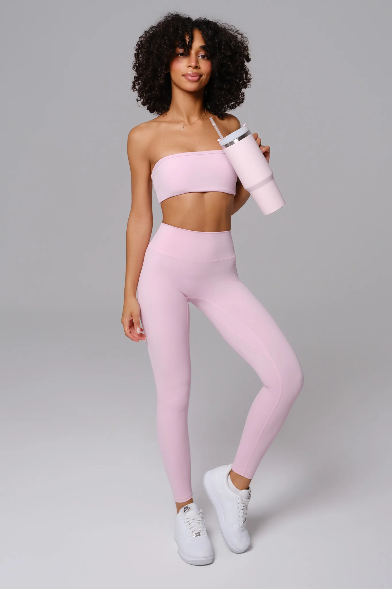 Aria Sports Bra - Pink (FINAL SALE) - Image 5
