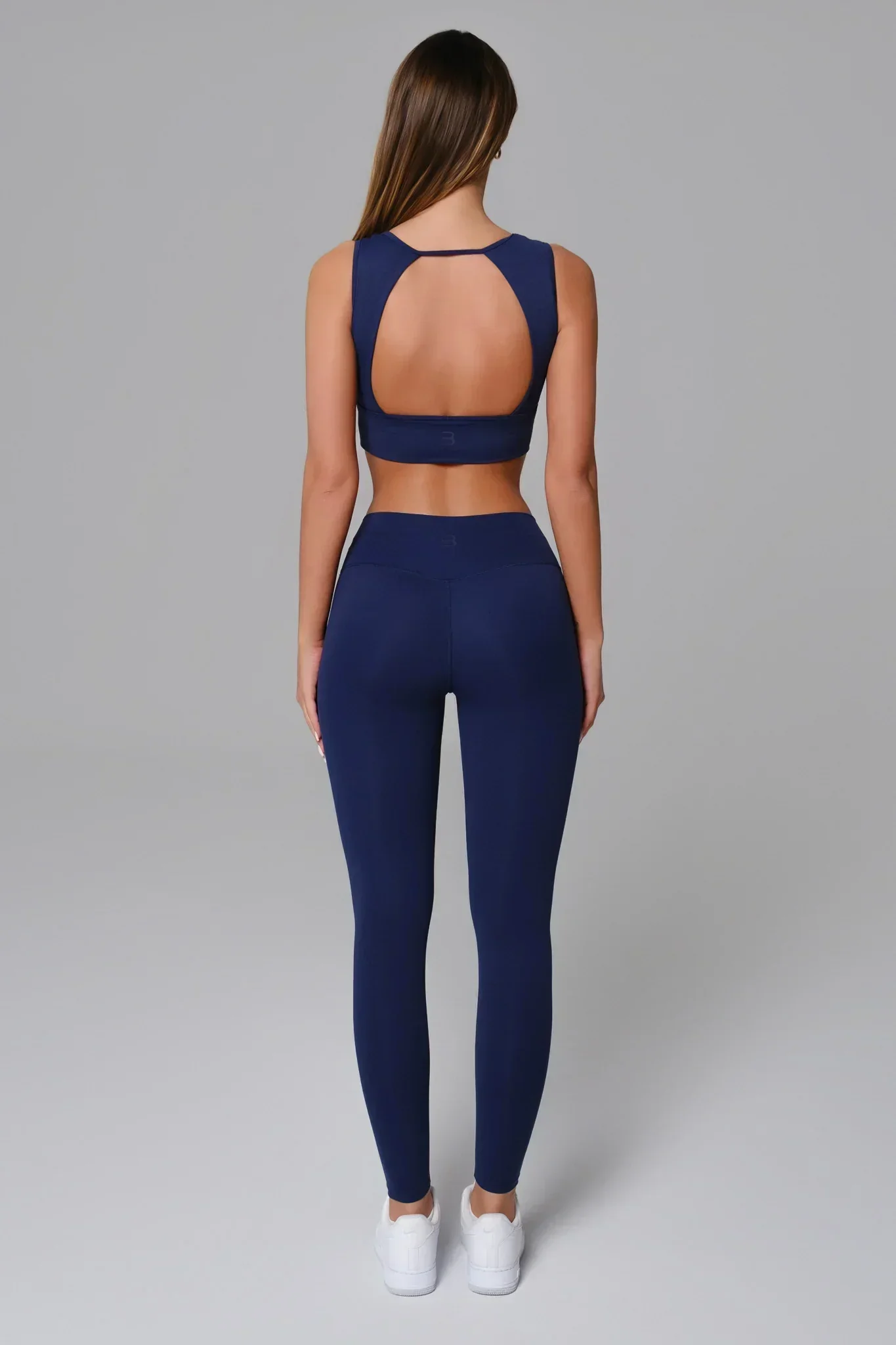 Aria Leggings - Soft Navy (FINAL SALE) - Image 4