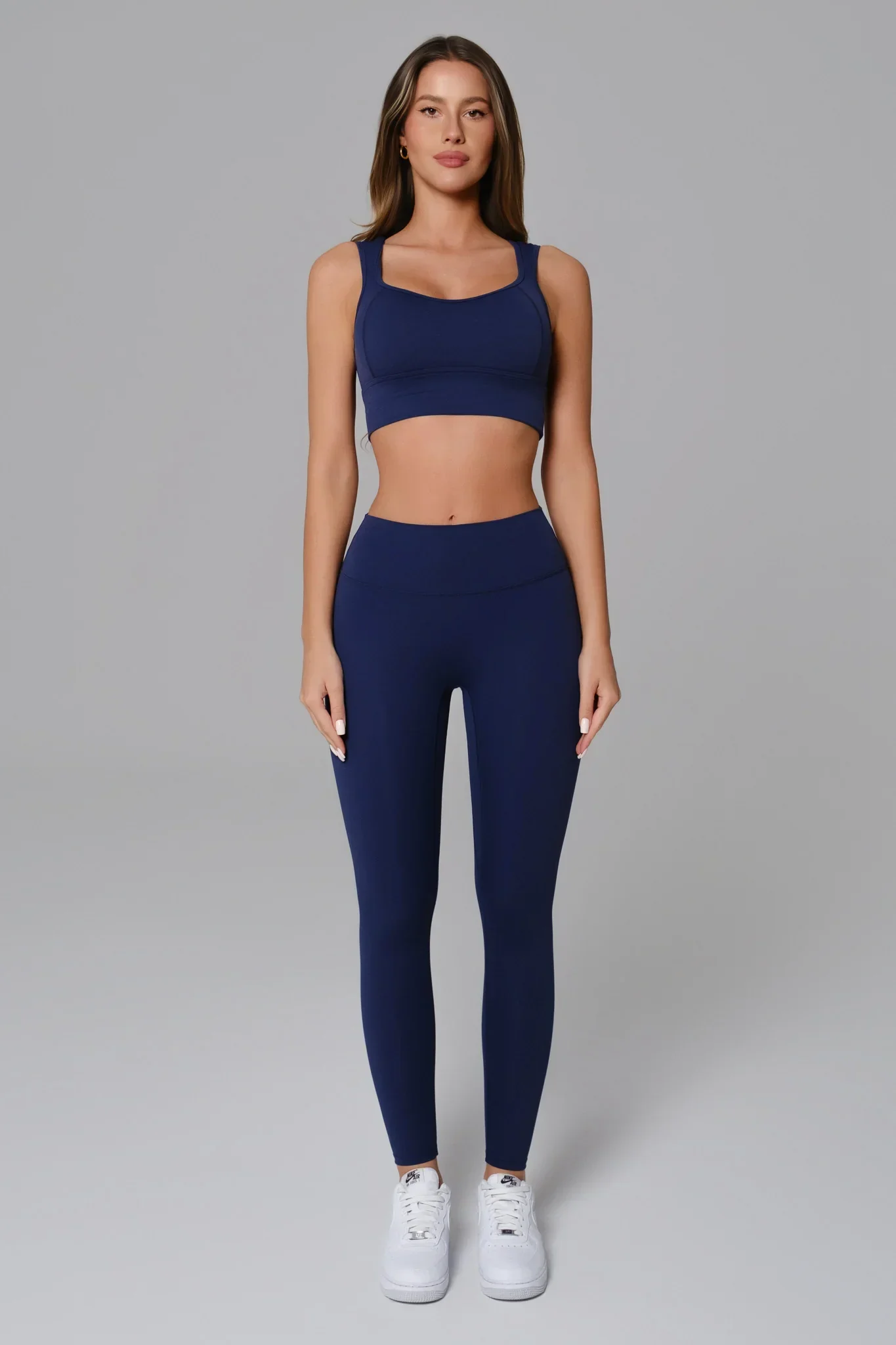 Aria Leggings - Soft Navy (FINAL SALE) - Image 6