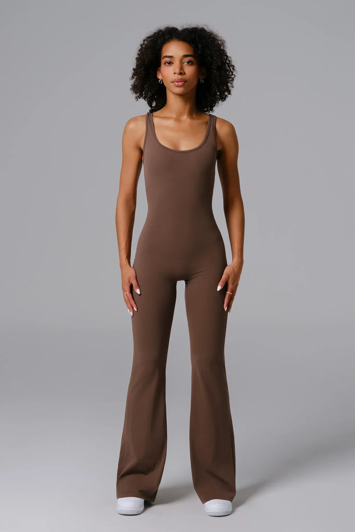 Ariana Jumpsuit - Ash Brown - Image 4