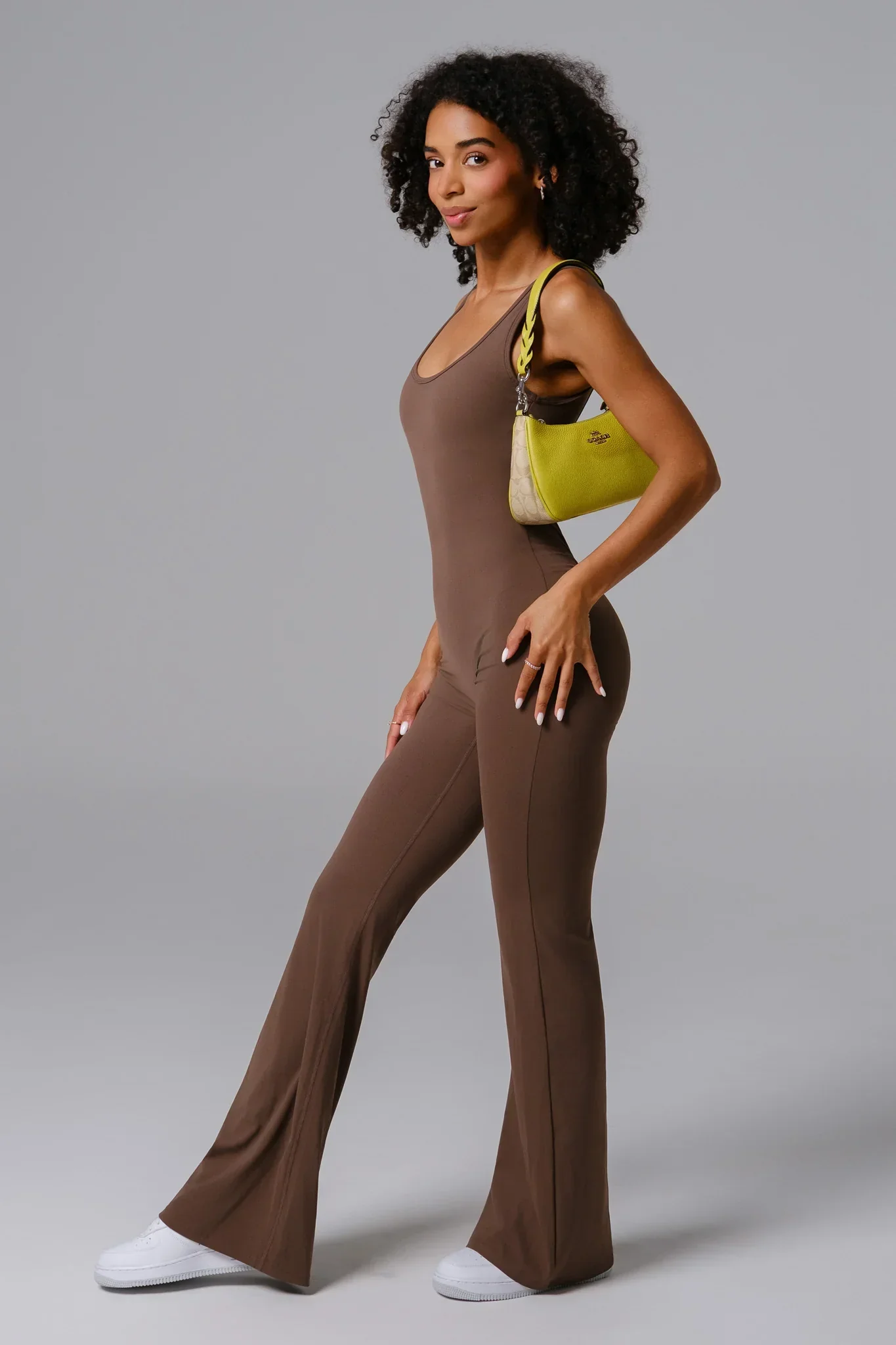 Ariana Jumpsuit - Ash Brown - Image 5