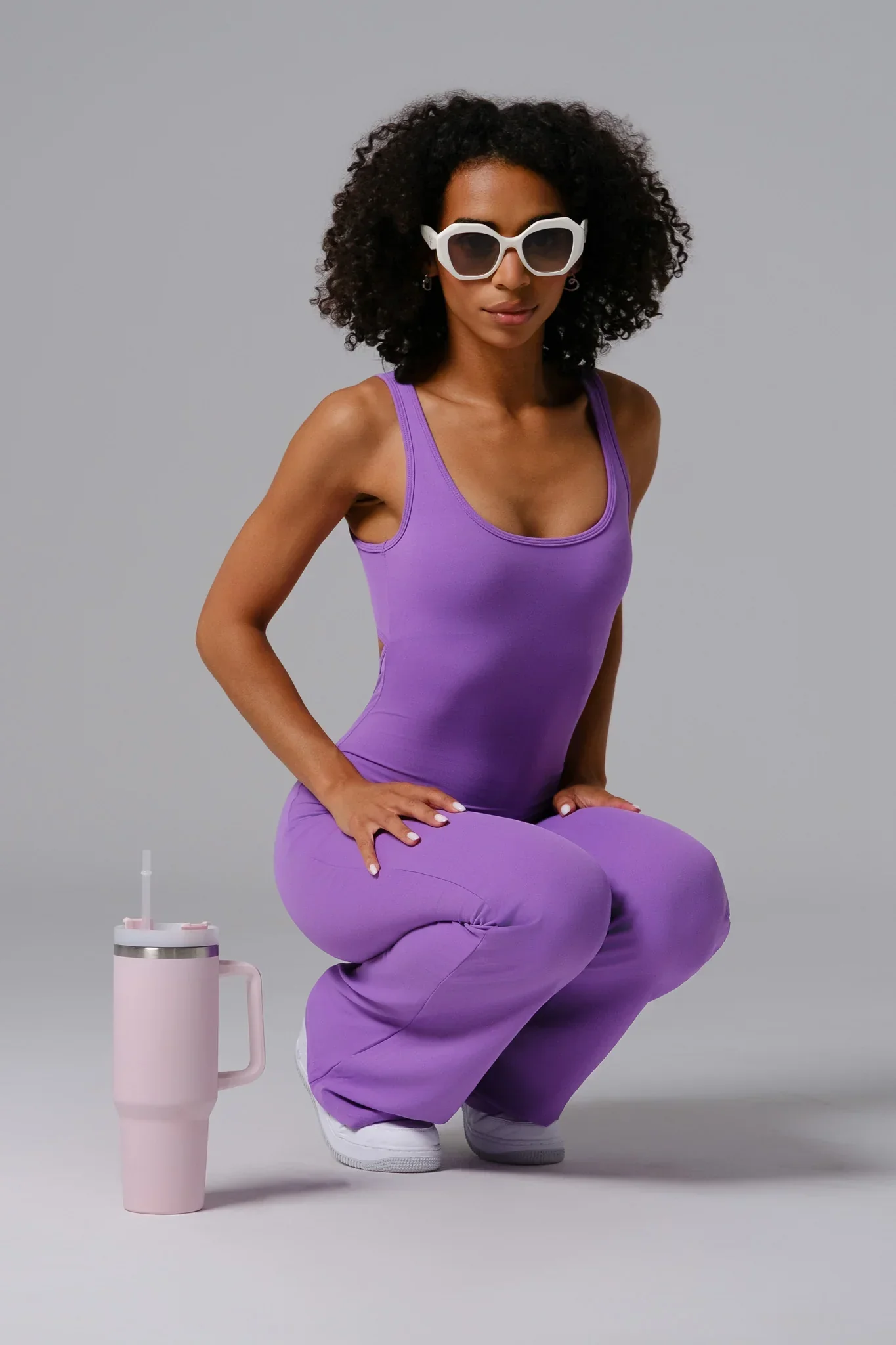 Ariana Jumpsuit - Sugar Plum - Image 5