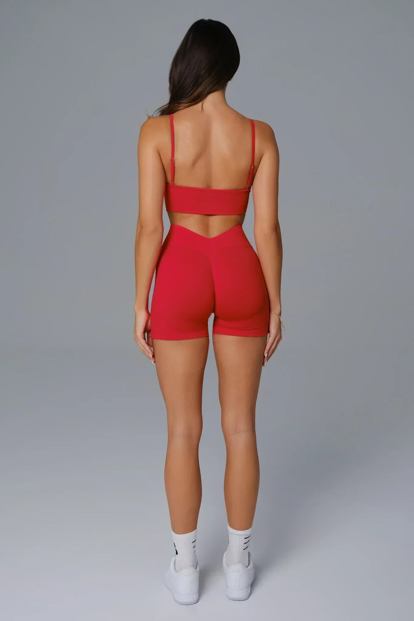 Asha Sports Bra - Rouge Red - Image 6