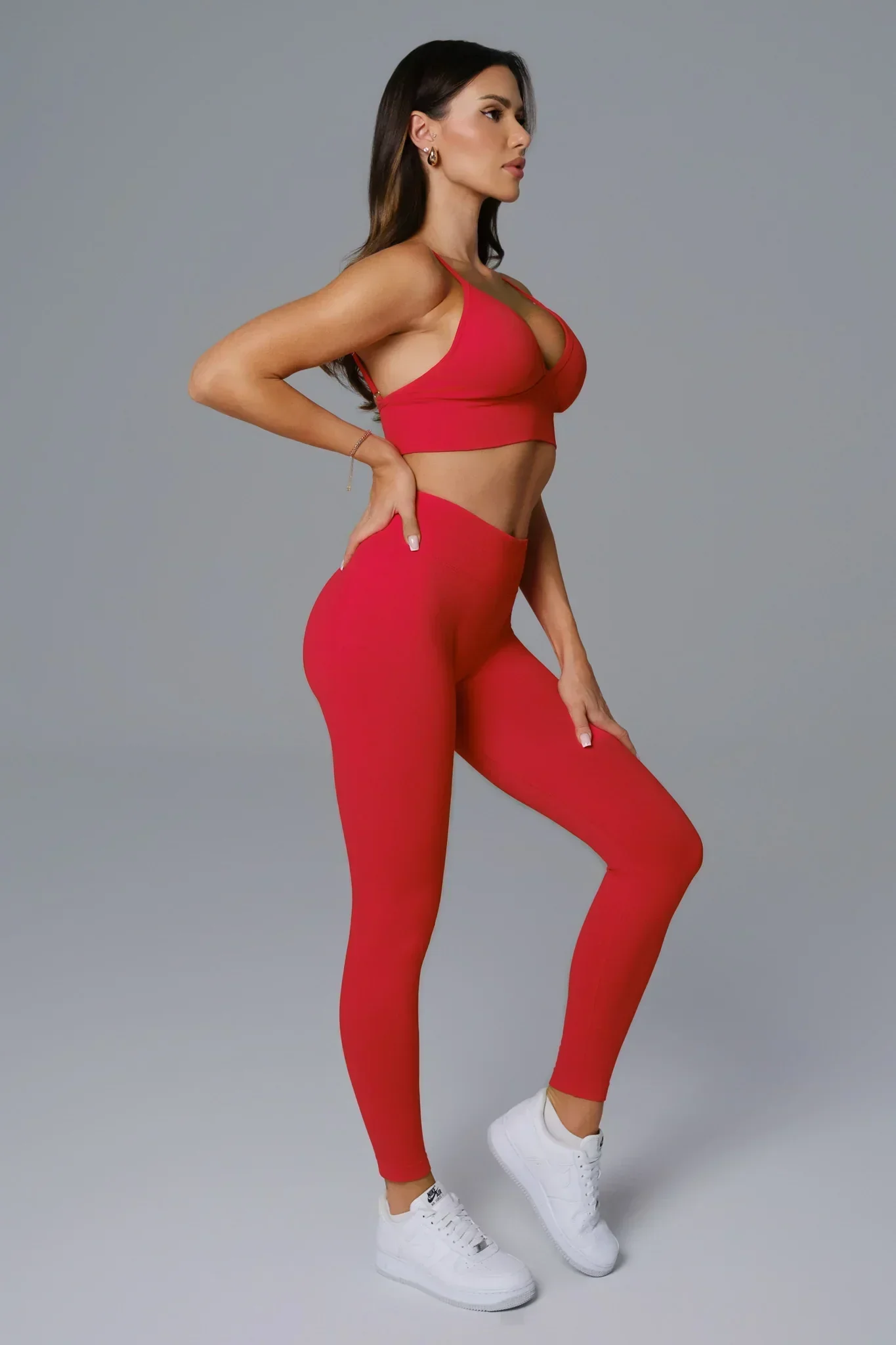 Asha Leggings - Rouge Red - Image 5