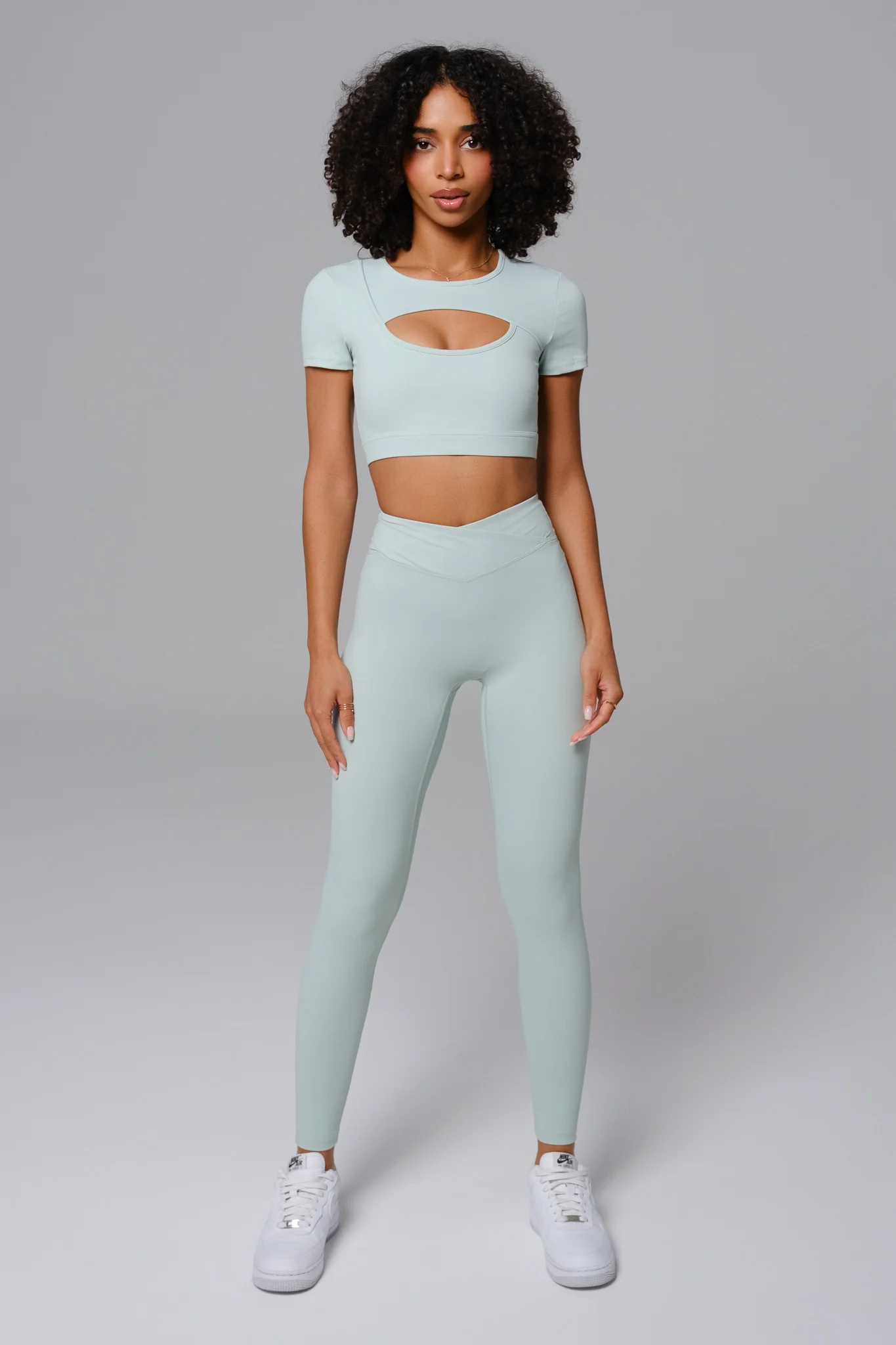 Ashley Crop Top - Mint (FINAL SALE) - Image 6