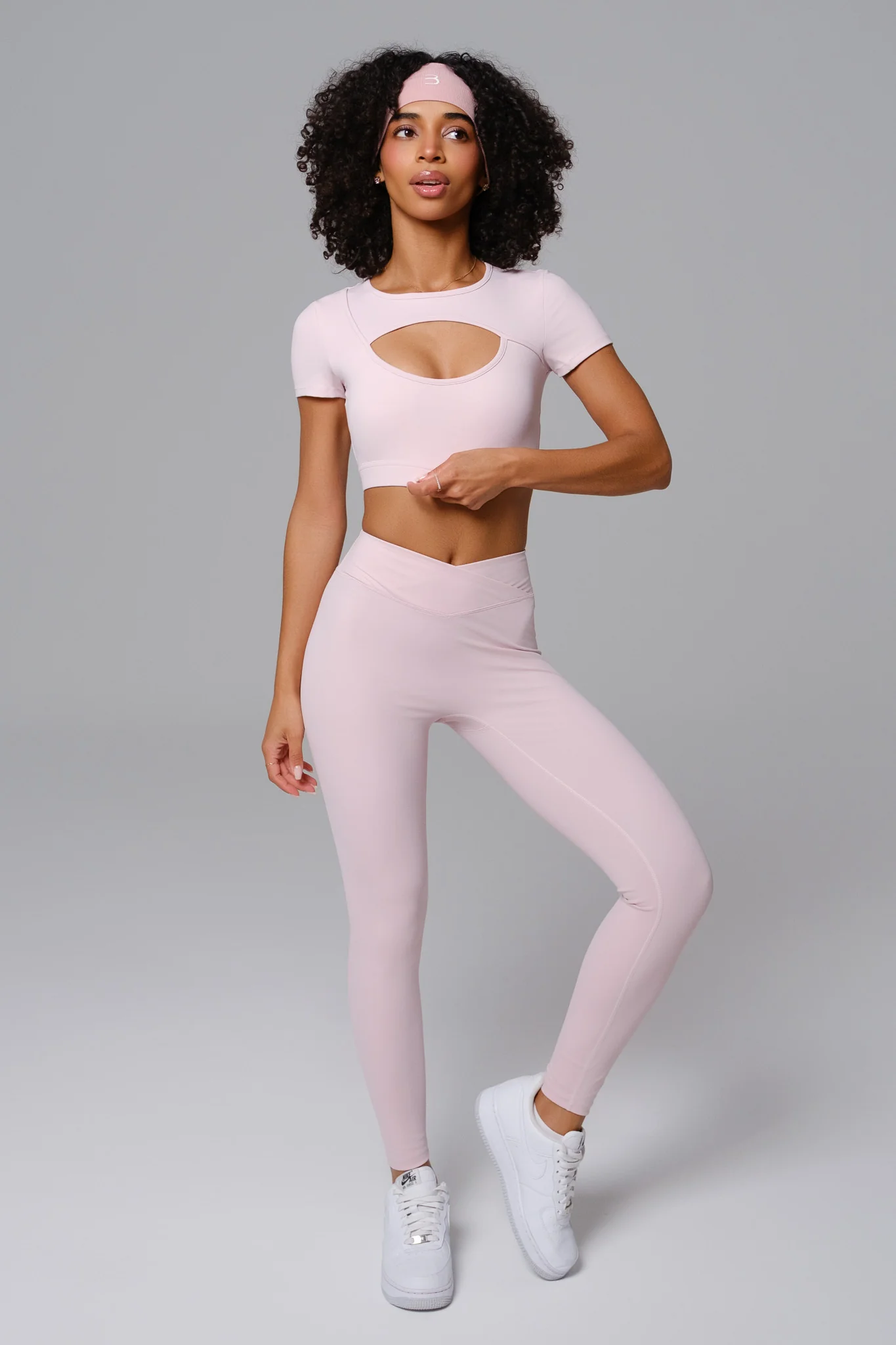 Ashley Leggings - Blush Pink (FINAL SALE) - Image 6
