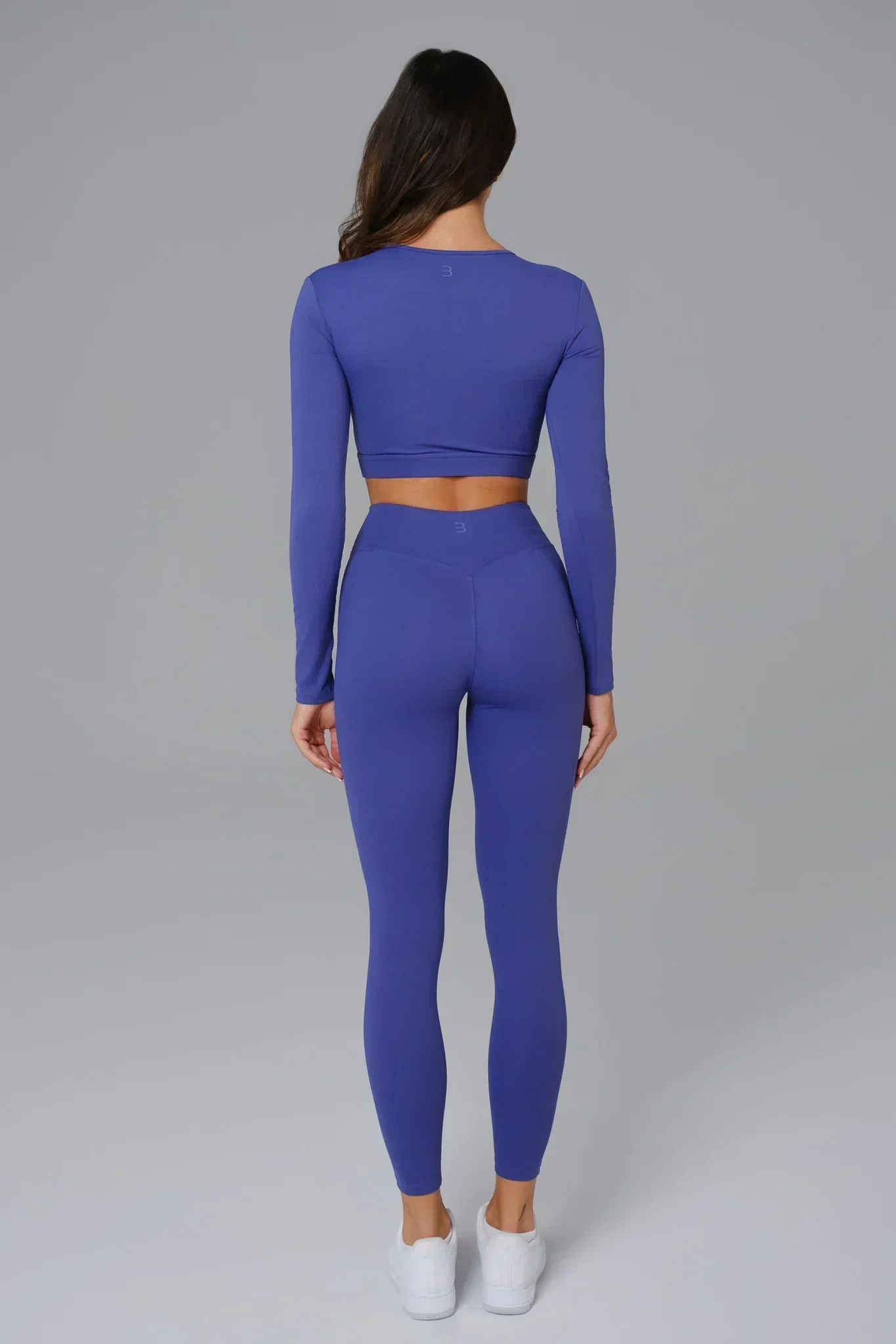 Ashley Long Sleeve Top - Iris Blue (FINAL SALE) - Image 4