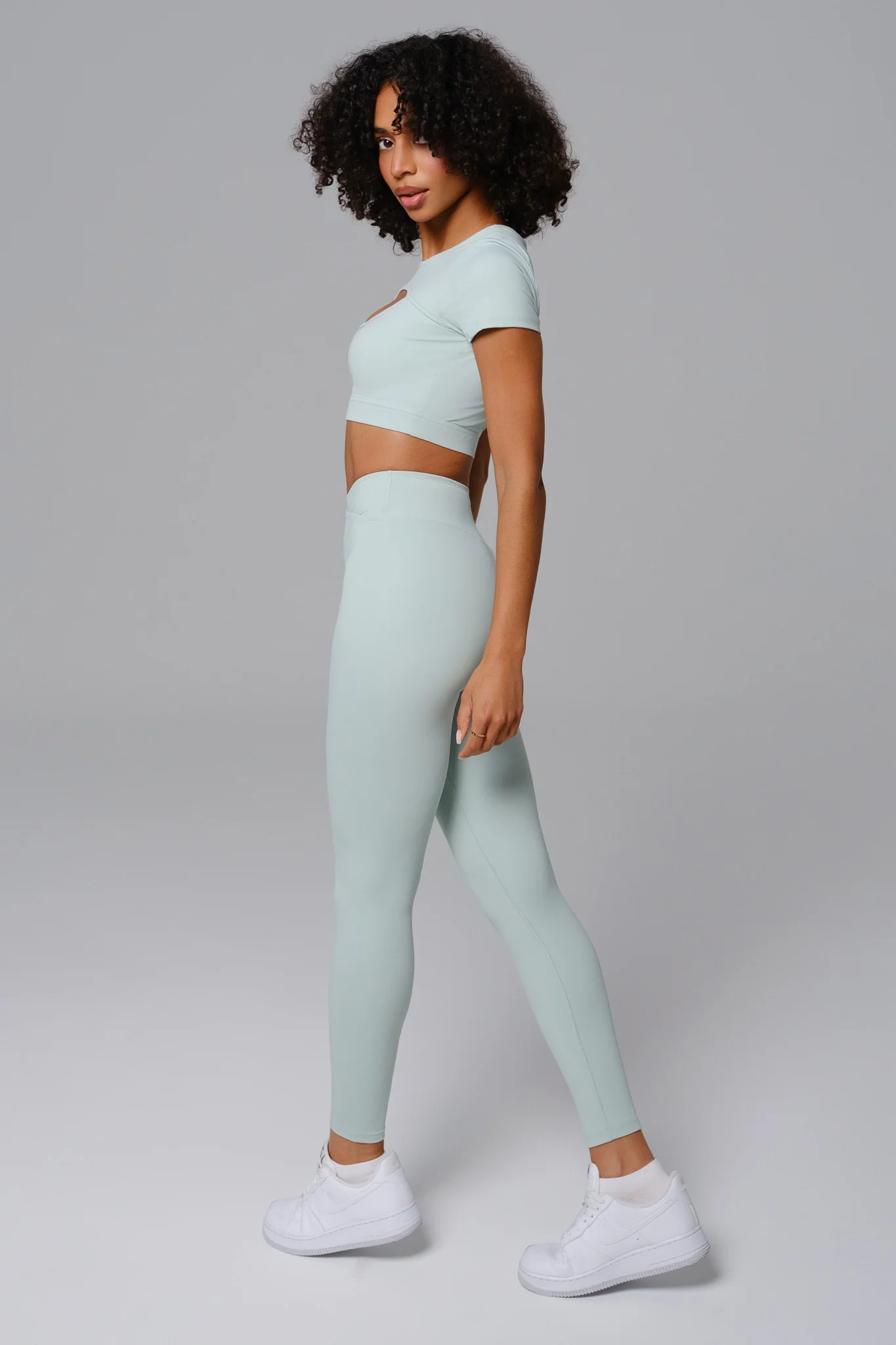 Ashley Crop Top - Mint (FINAL SALE) - Image 5