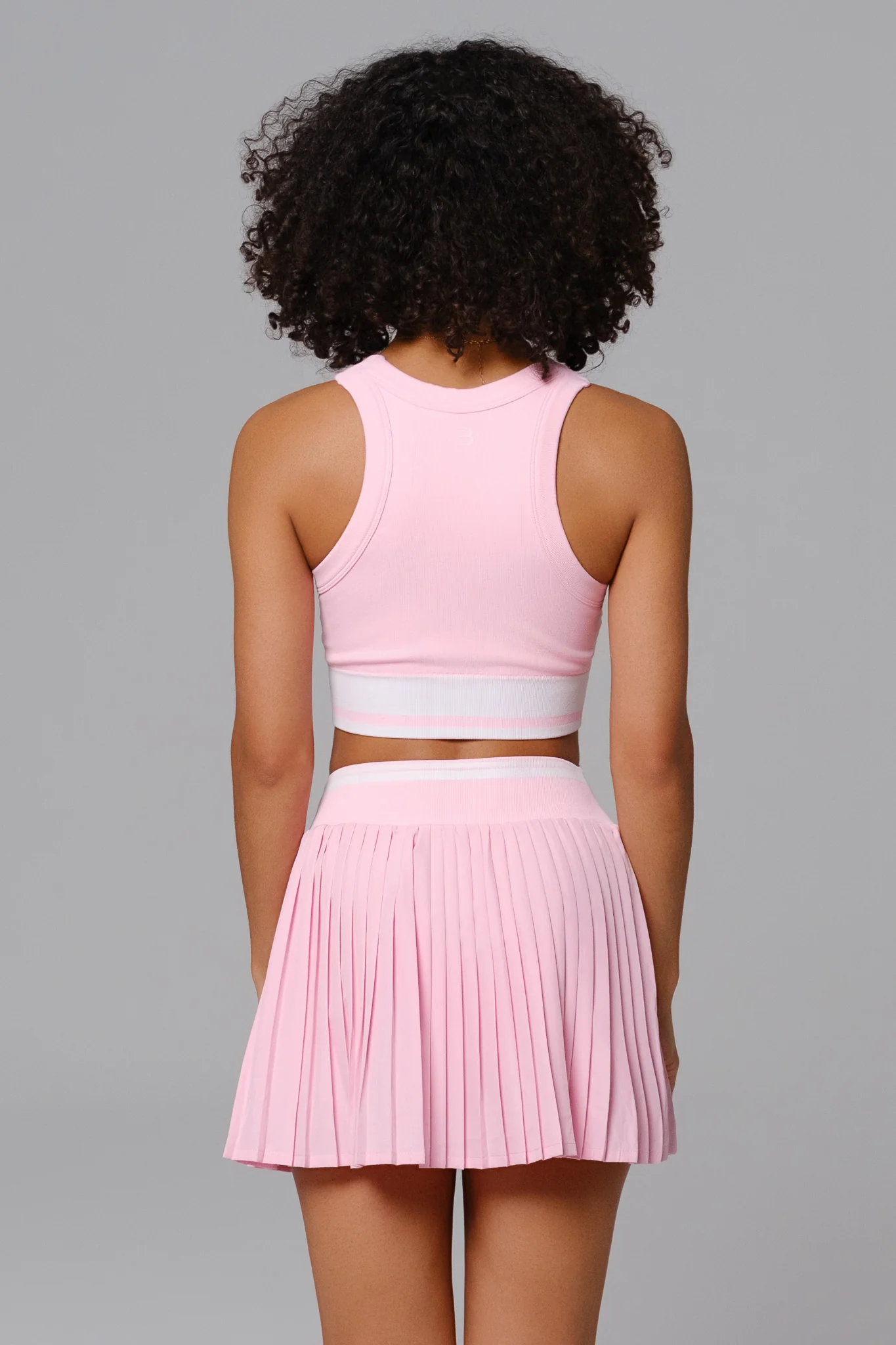 Avery Mini Skirt - Light Pink - Image 2