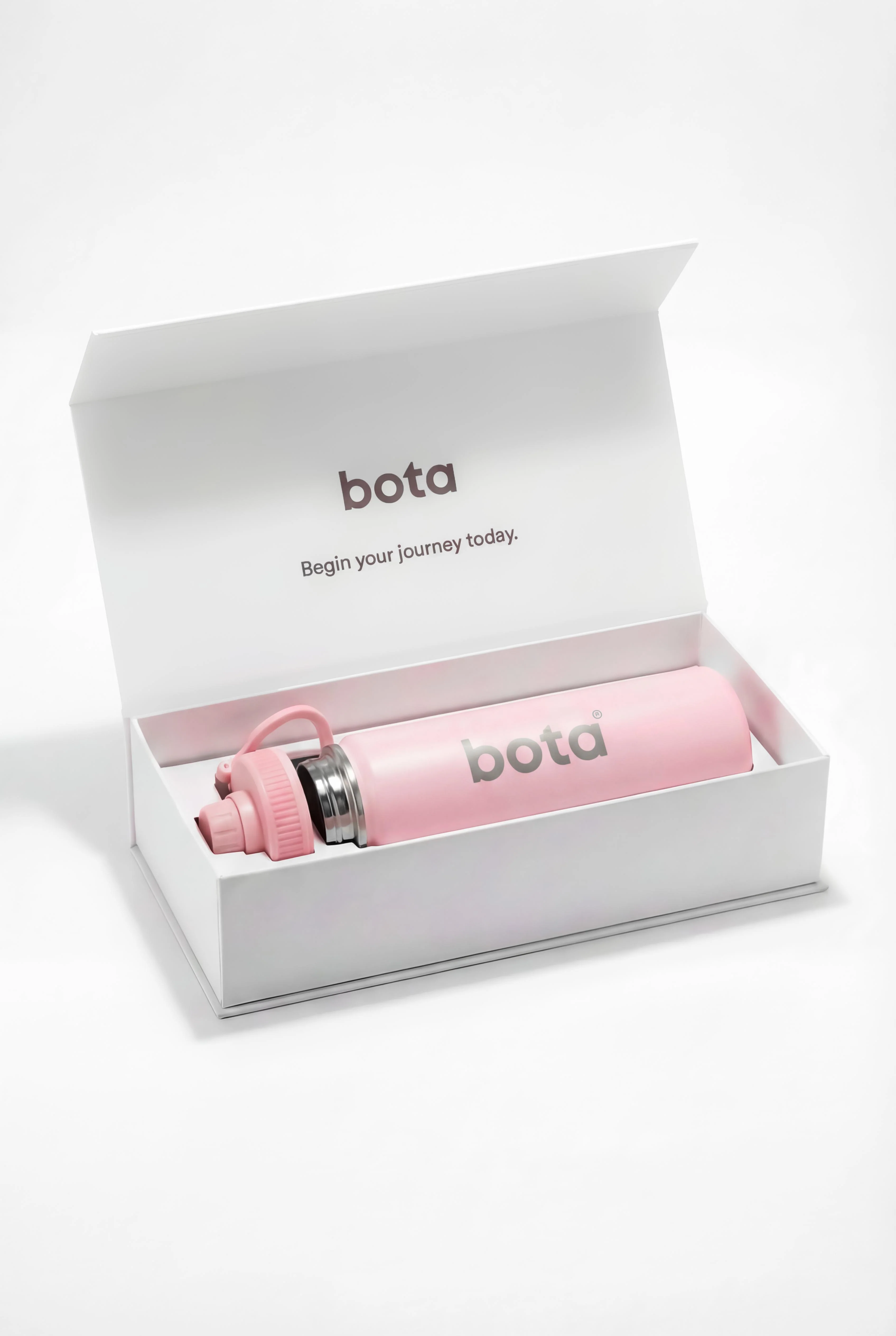 Stainless Steel Water Bottle - Rose - Image 3