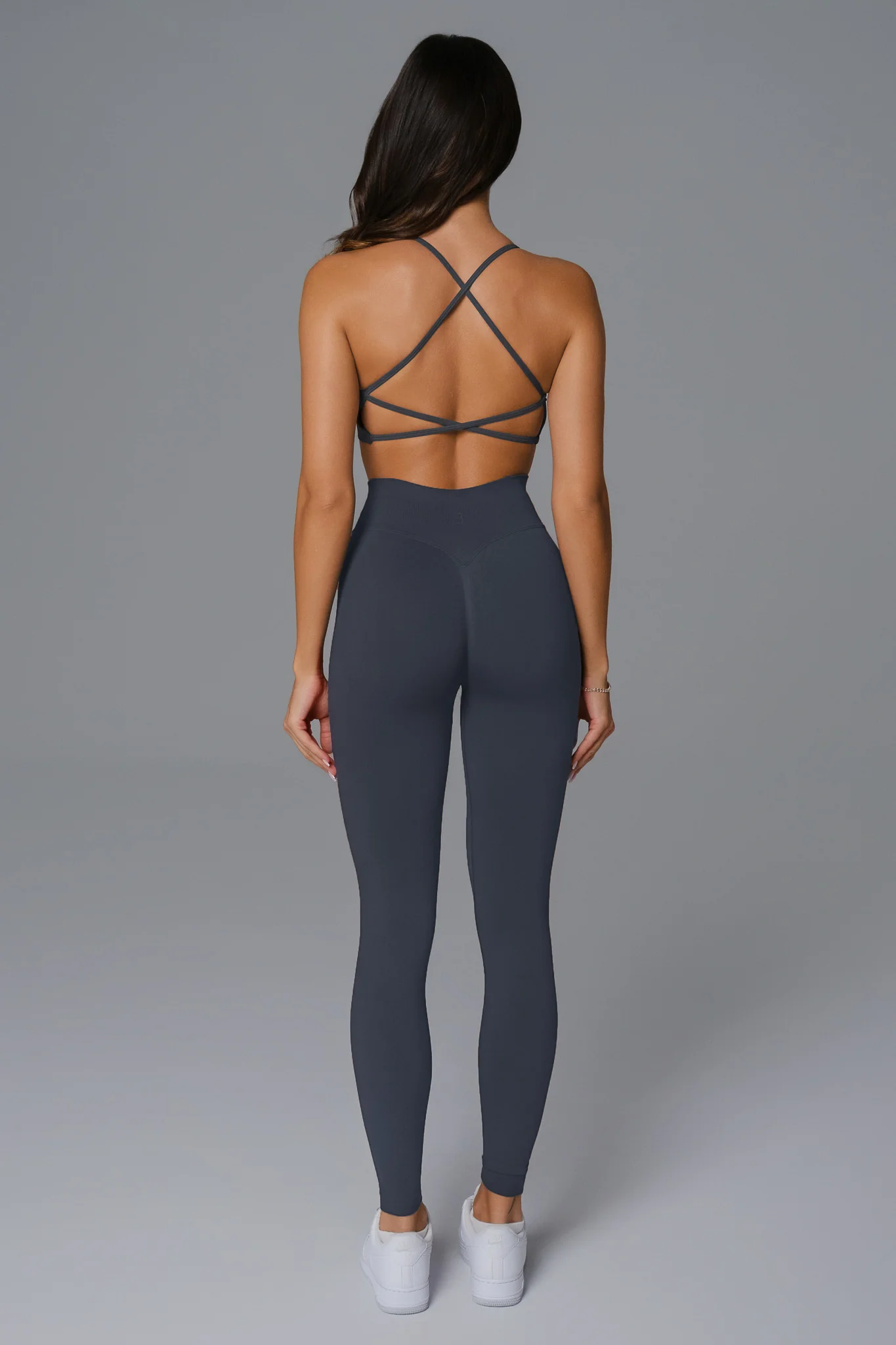 Briana Leggings - Charcoal Navy (FINAL SALE) - Image 4