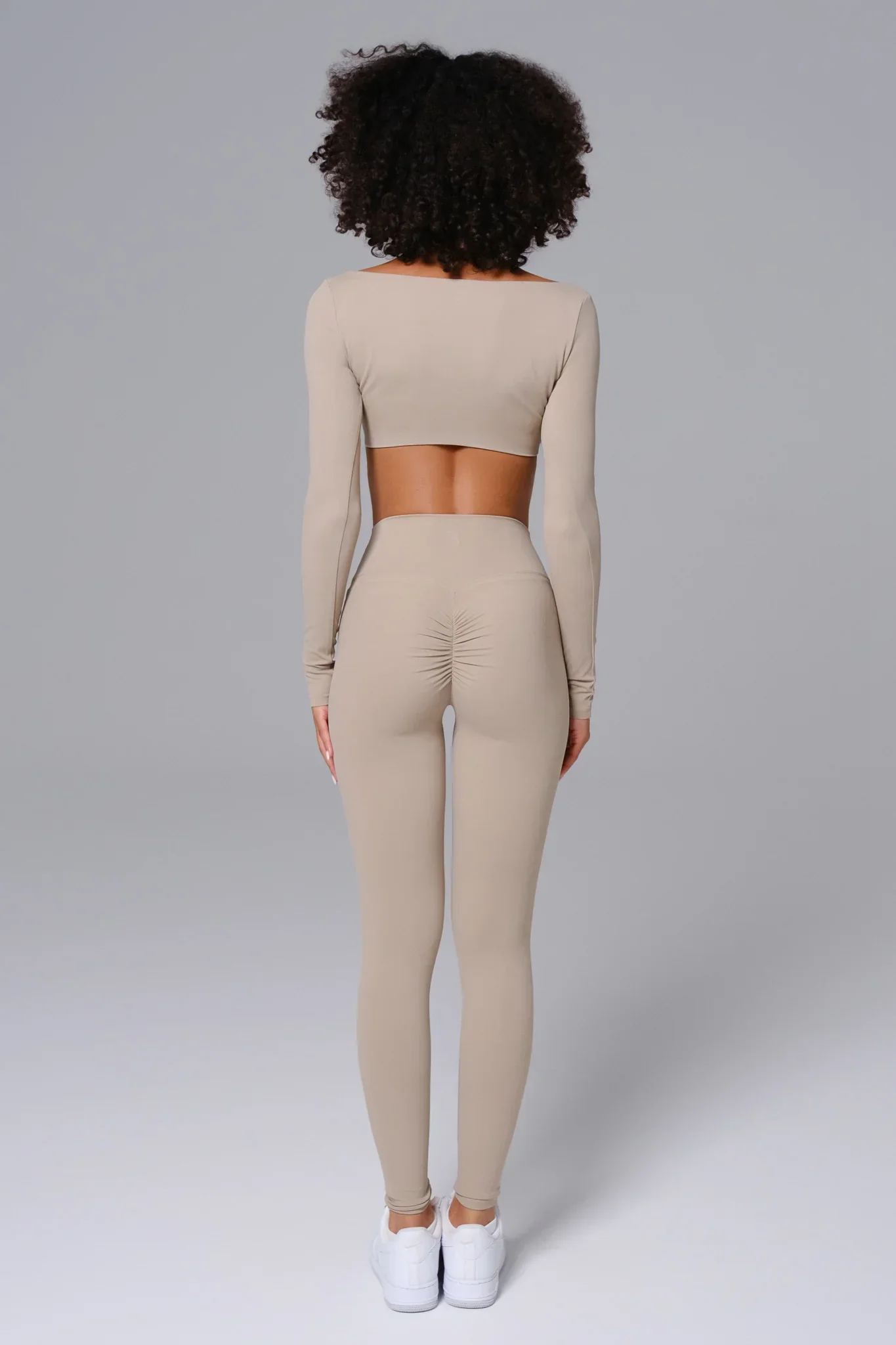 Camila Crop Top - Almond Tan (FINAL SALE) - Image 4