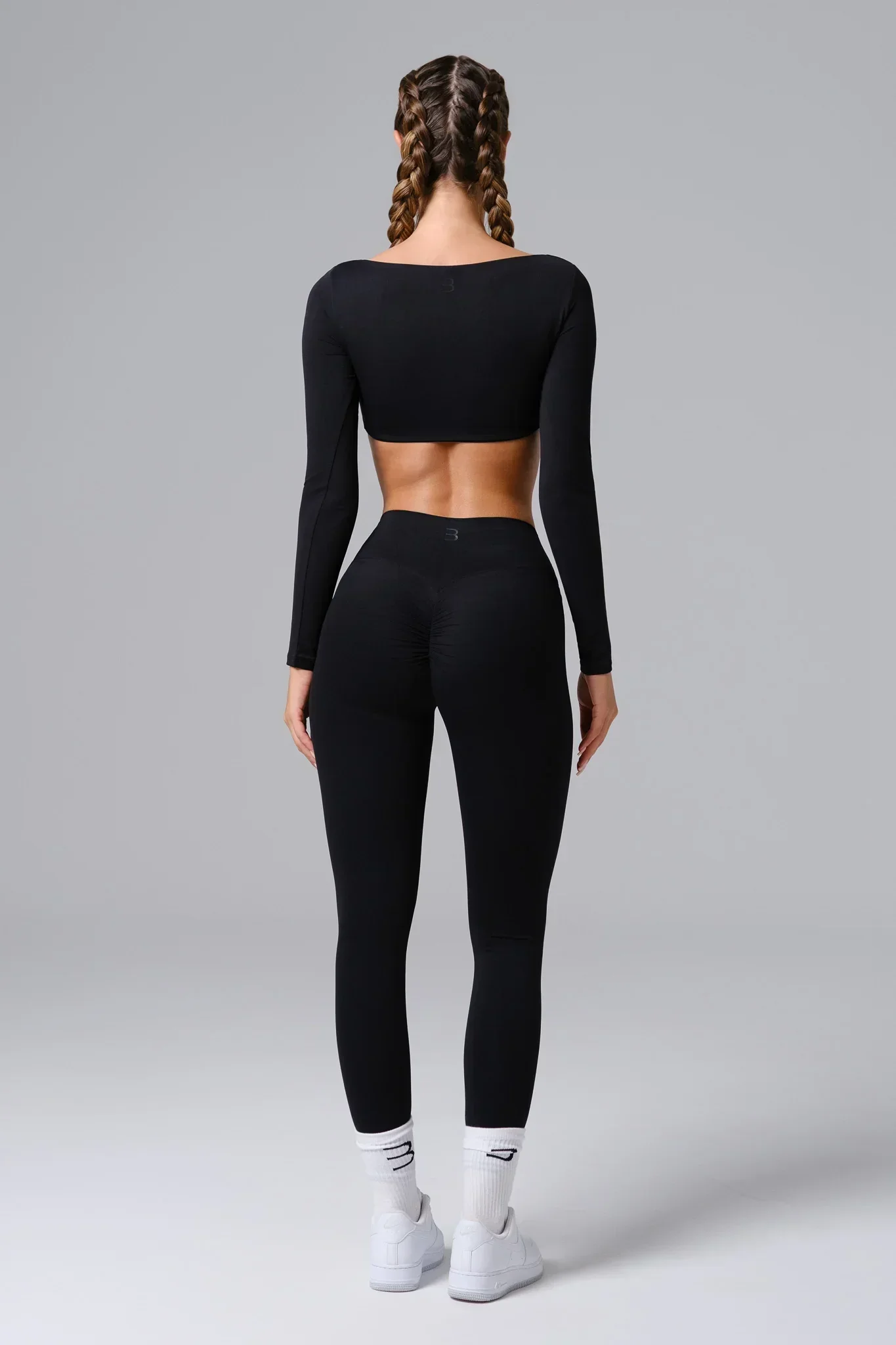 Camila Crop Top - Black - Image 4