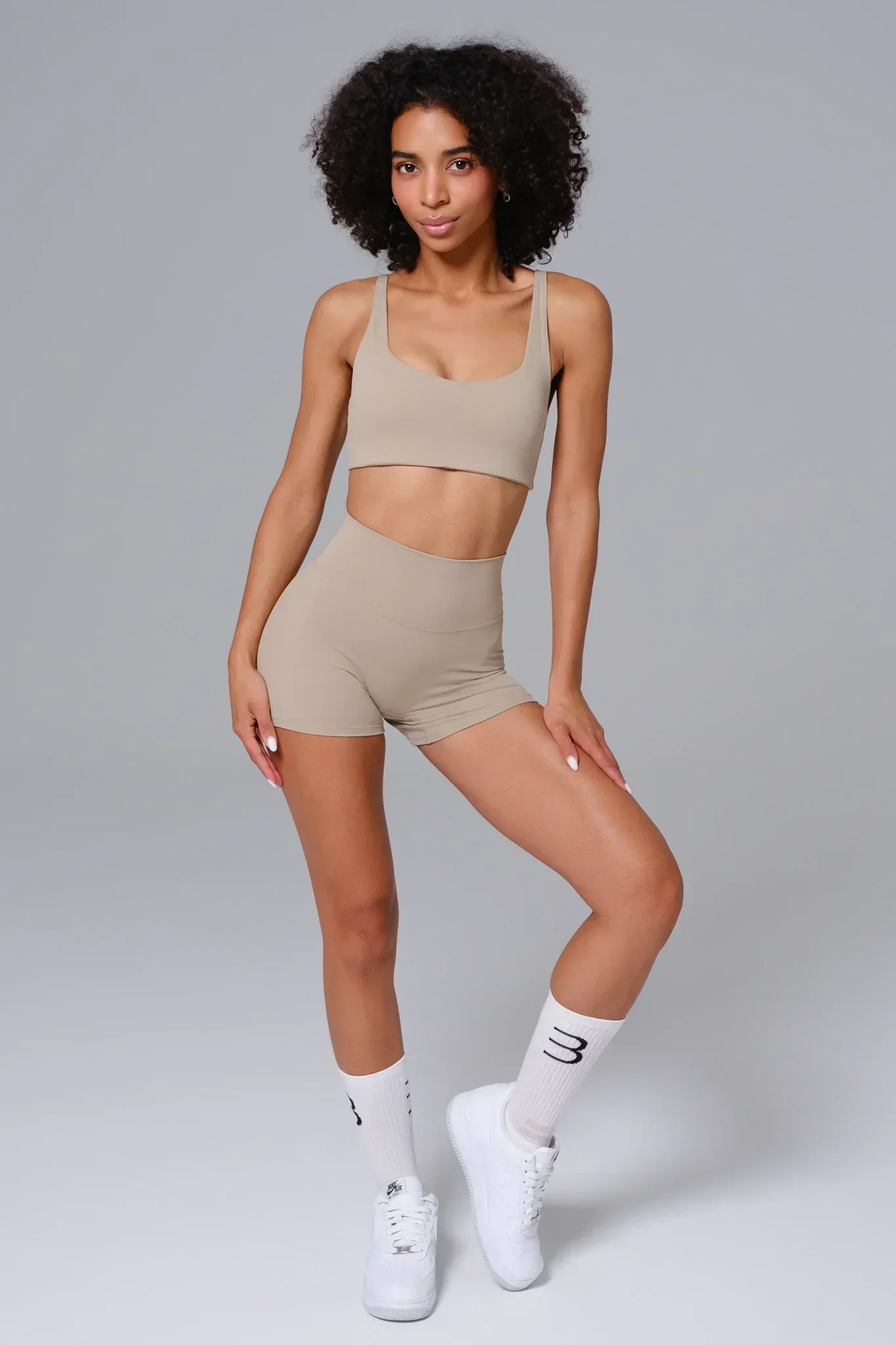 Camila Shorts - Almond Tan (FINAL SALE) - Image 3