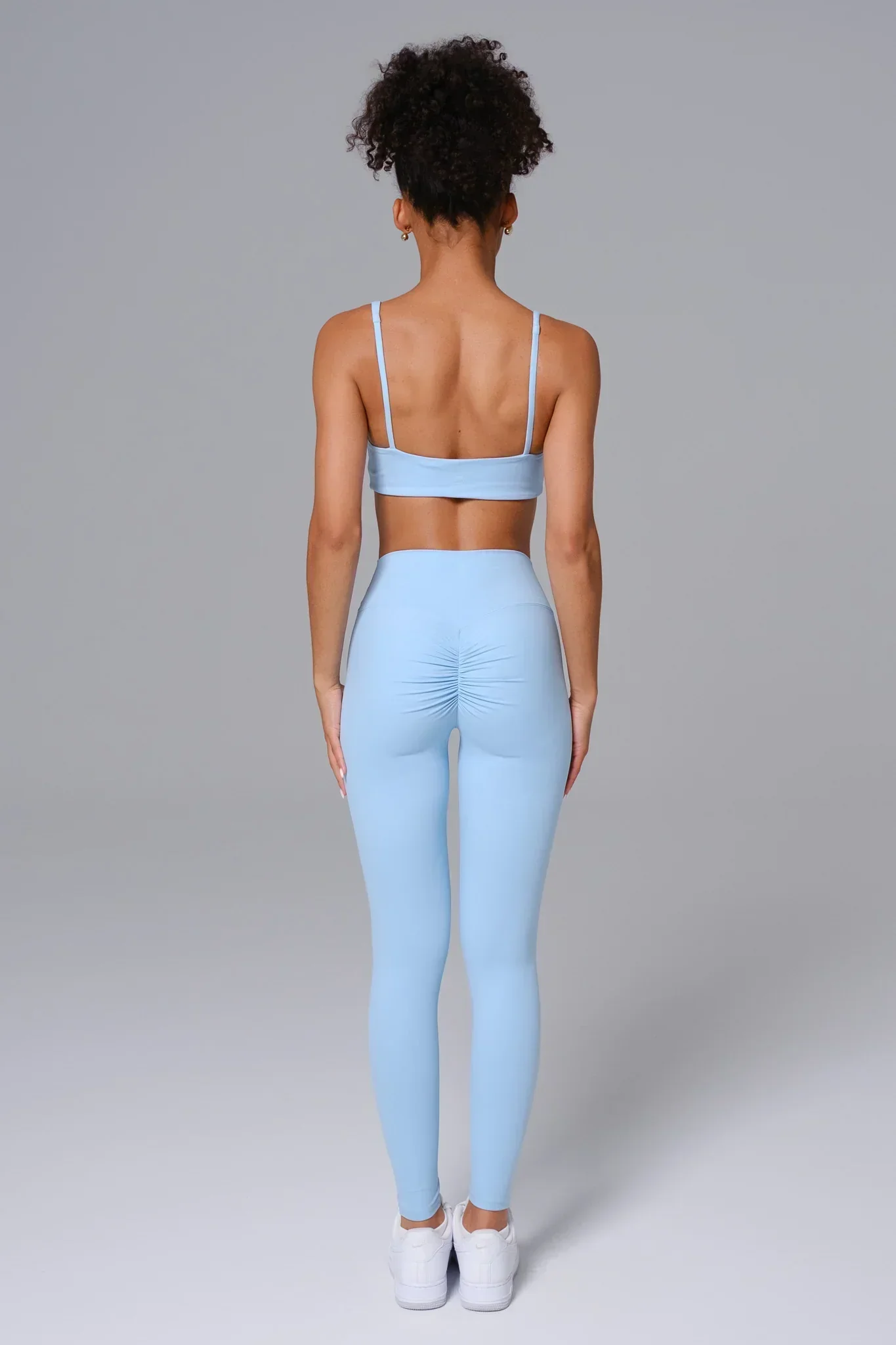 Camila Sports Bra - Crystal Blue (FINAL SALE) - Image 4