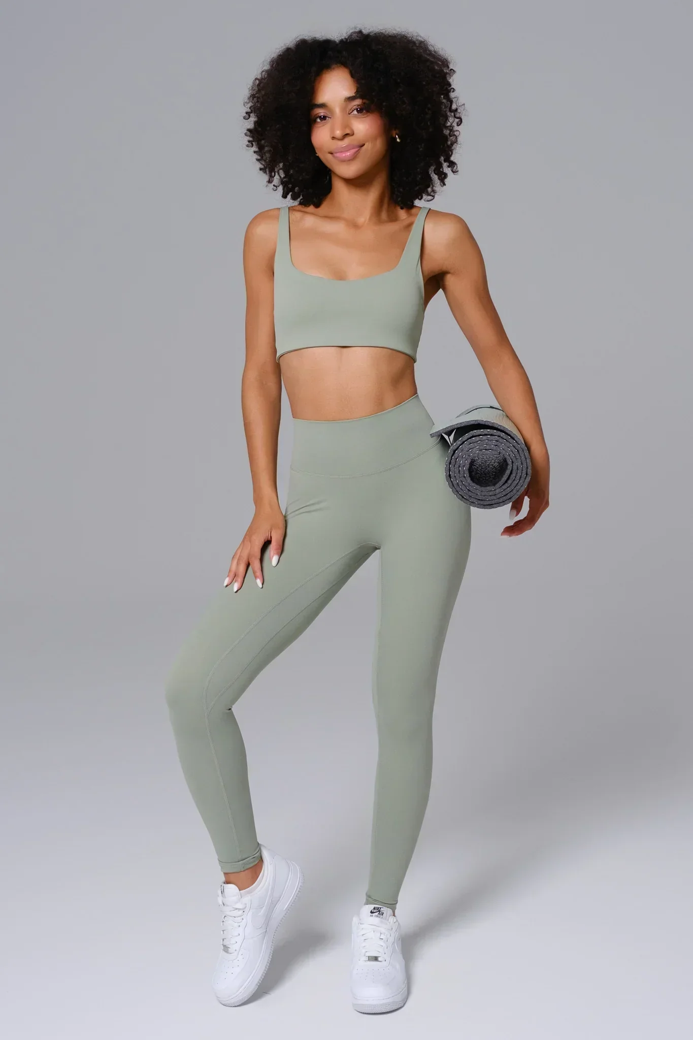 Camila Sports Bra - Sage (FINAL SALE) - Image 5
