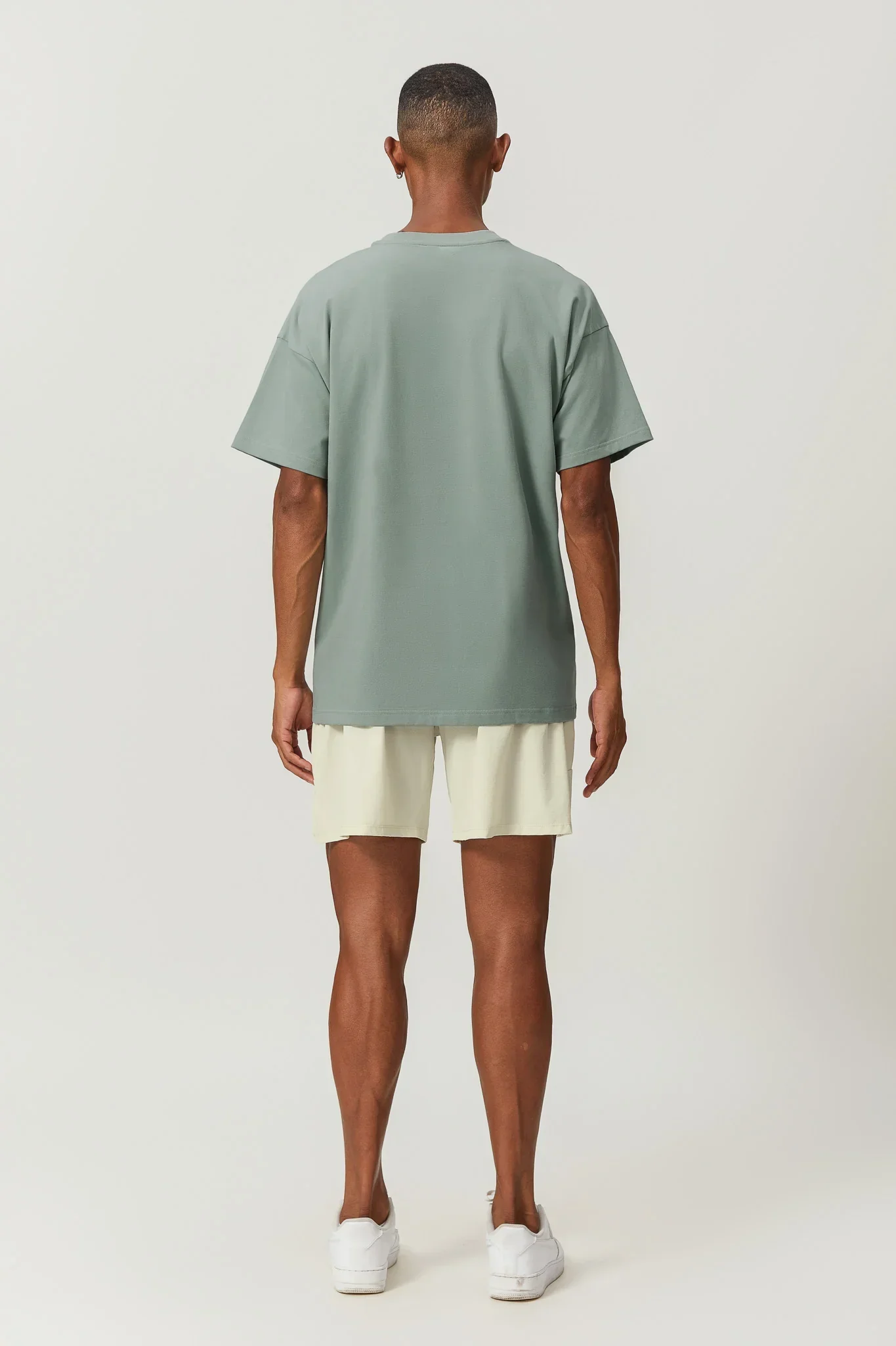 Cotton Jersey T-Shirt - Teal (FINAL SALE) - Image 4