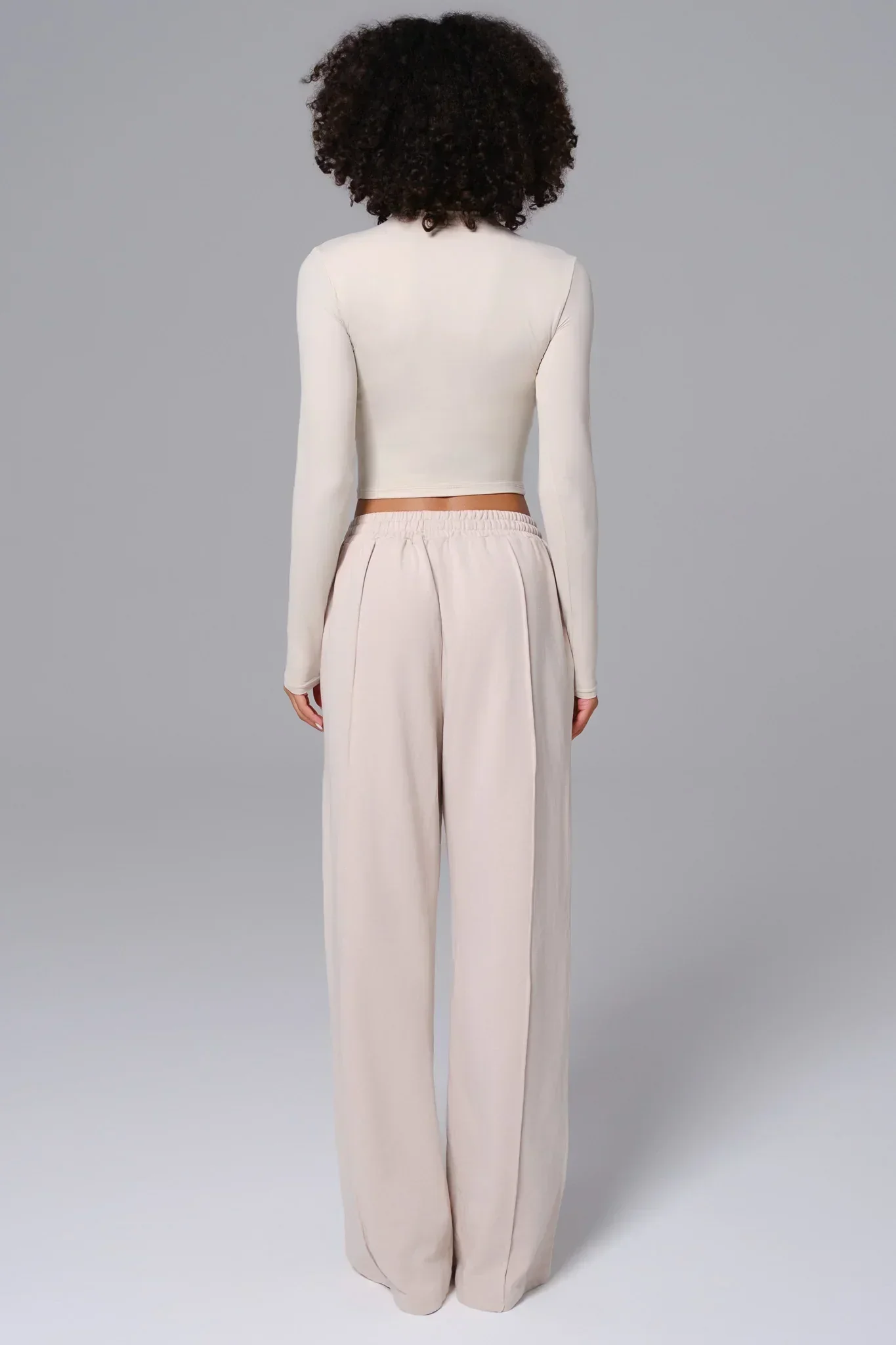 Ellie Long Sleeve Top - Ivory - Image 4