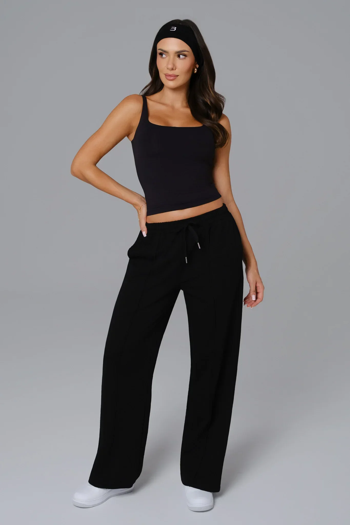 Ellie Sleeveless Set - Black - Image 3