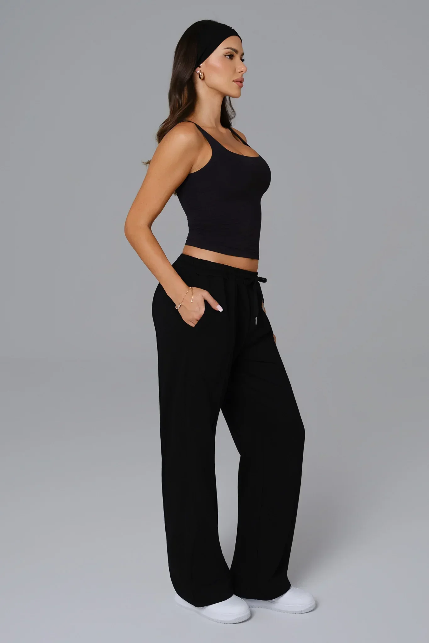 Ellie Sleeveless Set - Black - Image 4