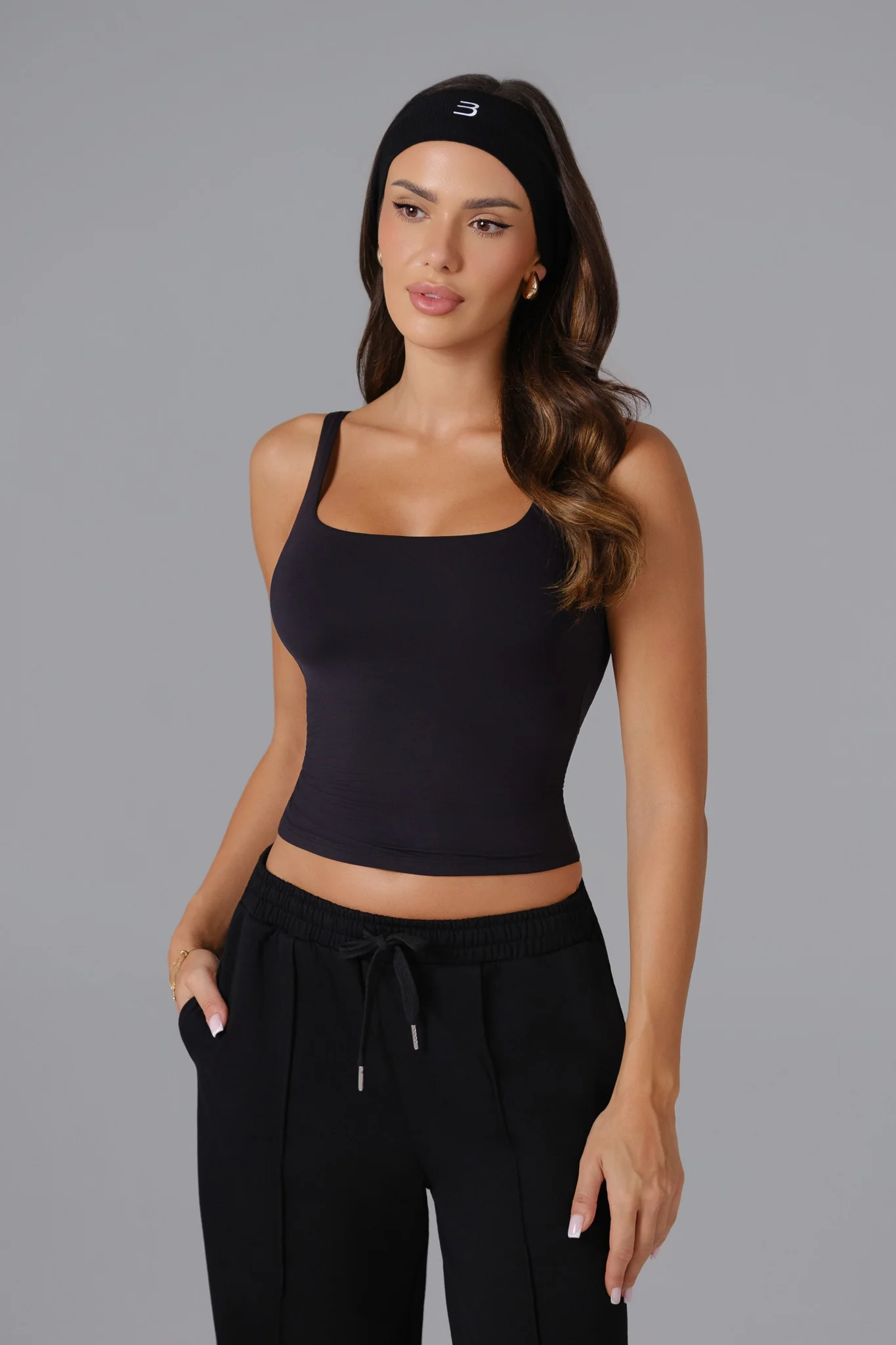 Ellie Sleeveless Set - Black - Image 5