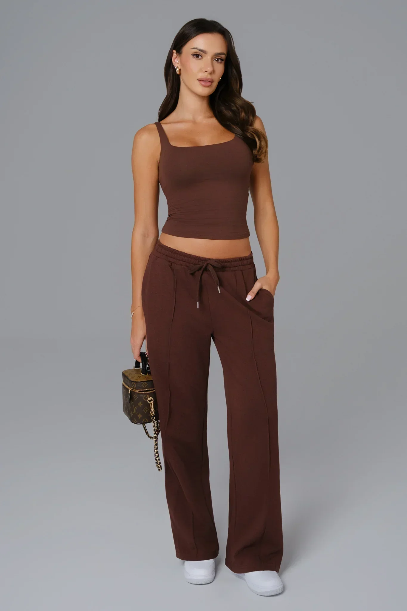 Ellie Sweatpants - Brown - Image 7