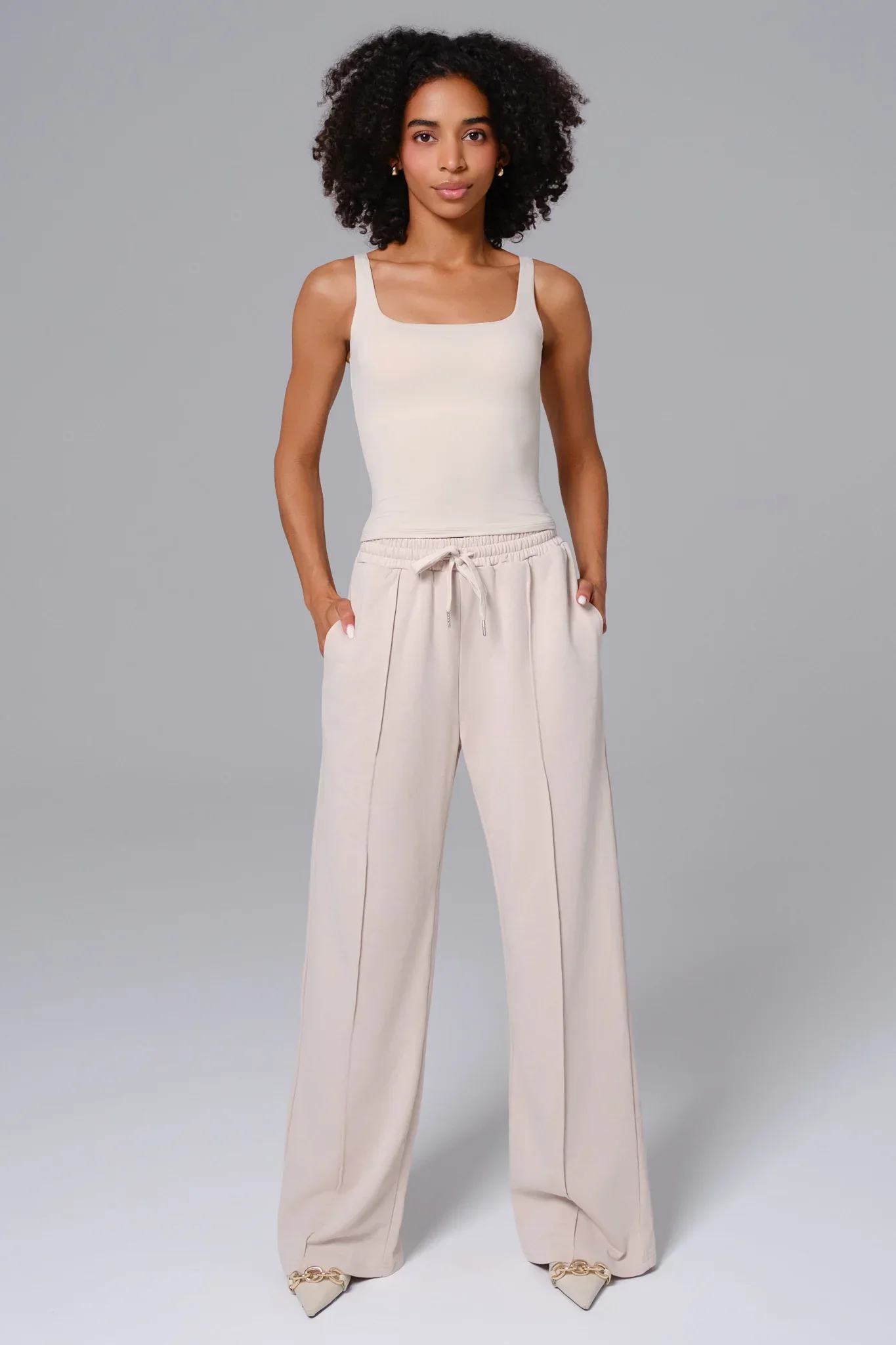 Ellie Sleeveless Set - Ivory - Image 5