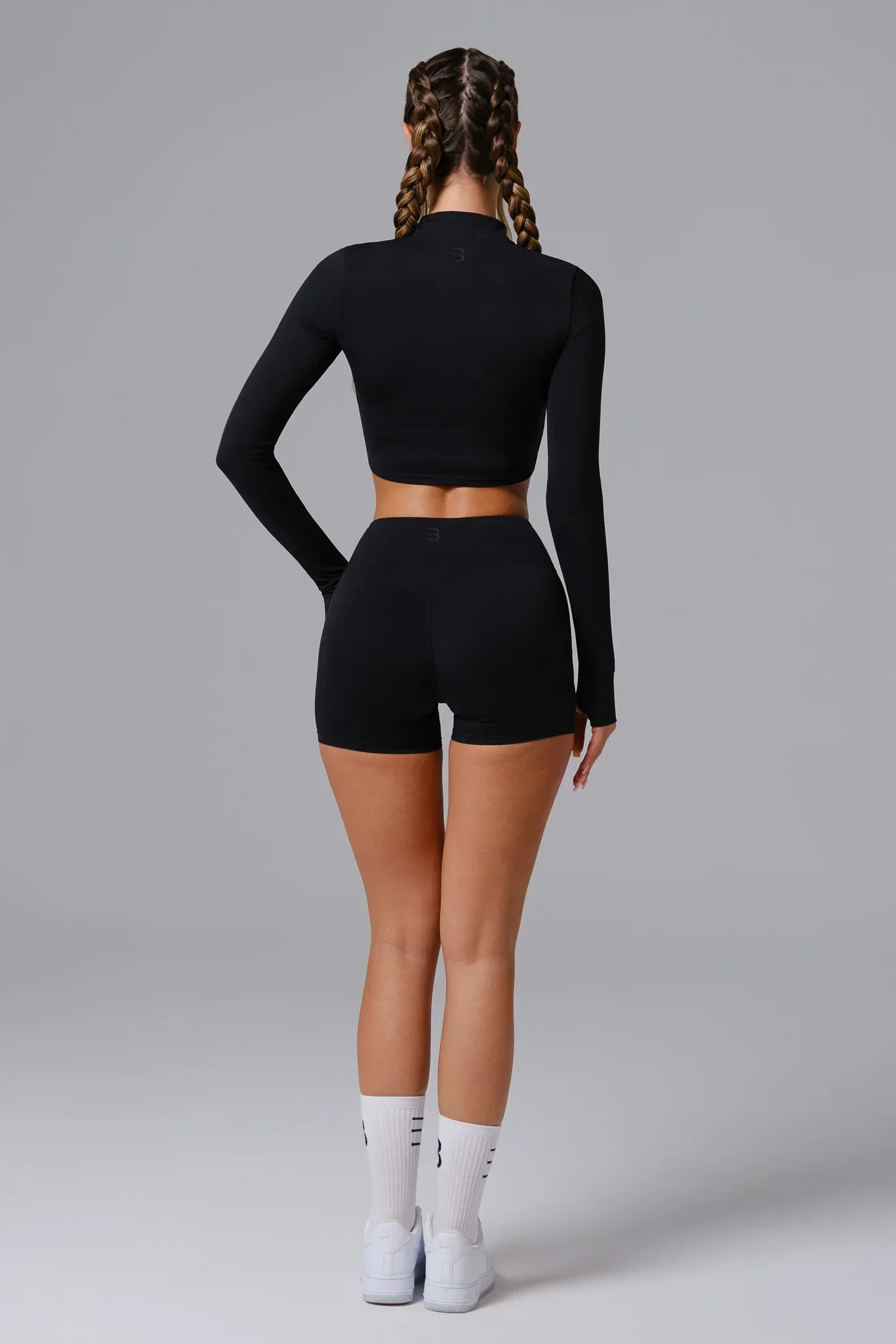 Flex Crop Jacket - Black - Image 4