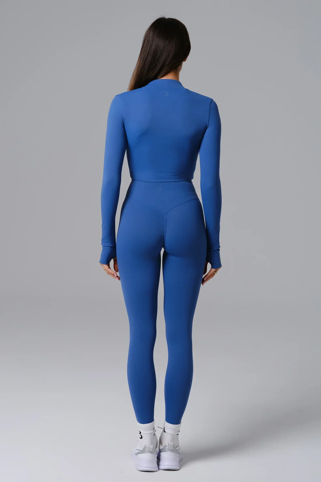 Flex Crop Jacket - Indigo Blue (FINAL SALE) - Image 4