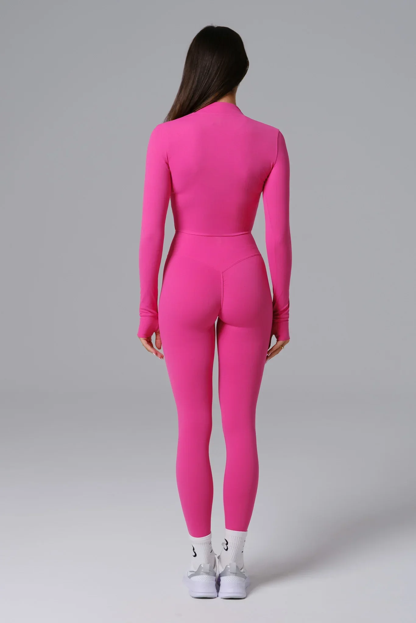 Flex Crop Jacket - Magenta - Image 4