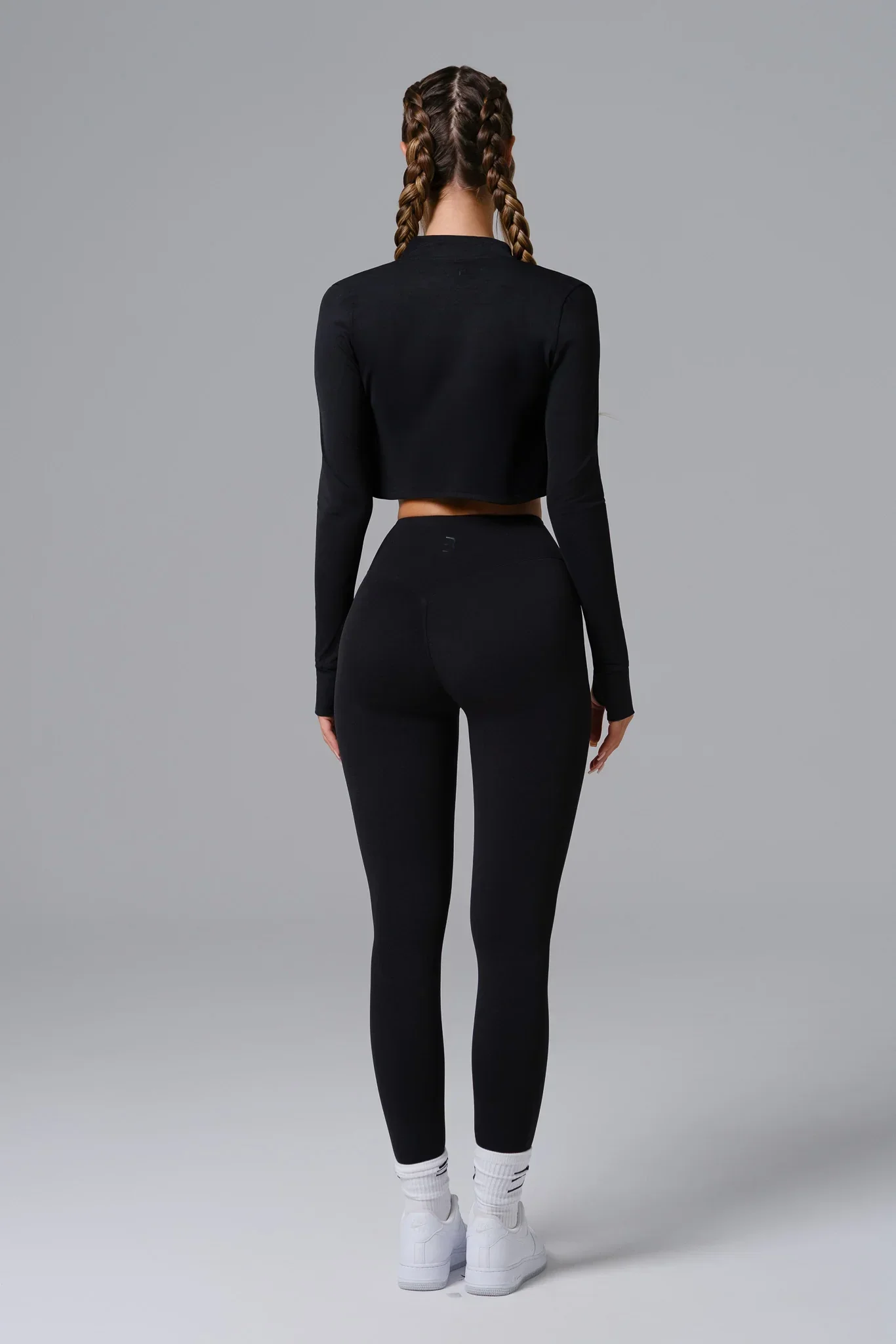 Flex Leggings - Black - Image 4