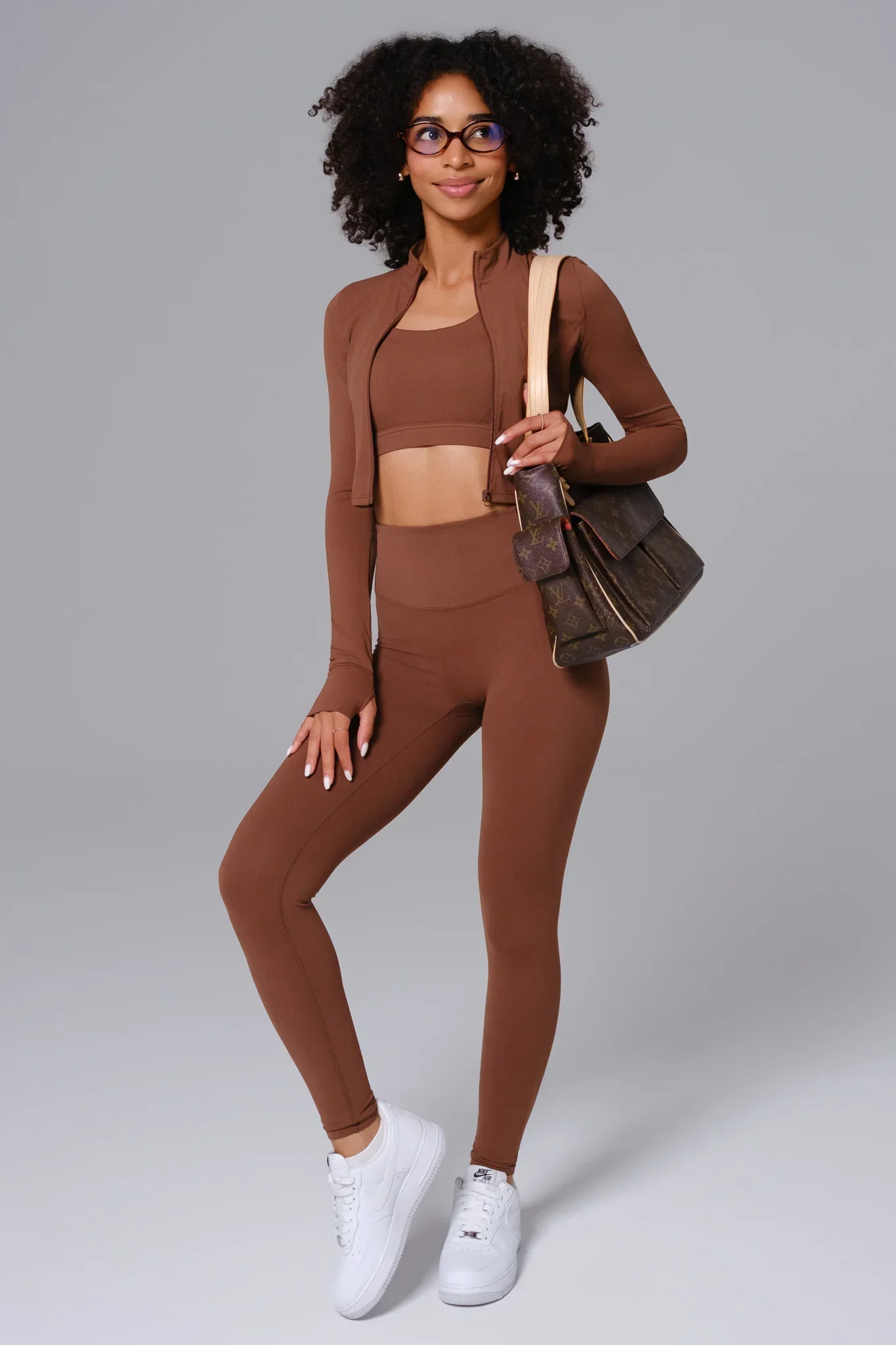 Flex Leggings - Cocoa (FINAL SALE) - Image 5