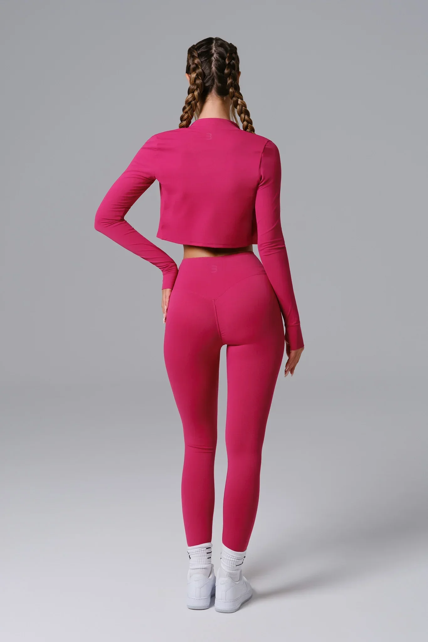 Flex Leggings - Cranberry (FINAL SALE) - Image 4