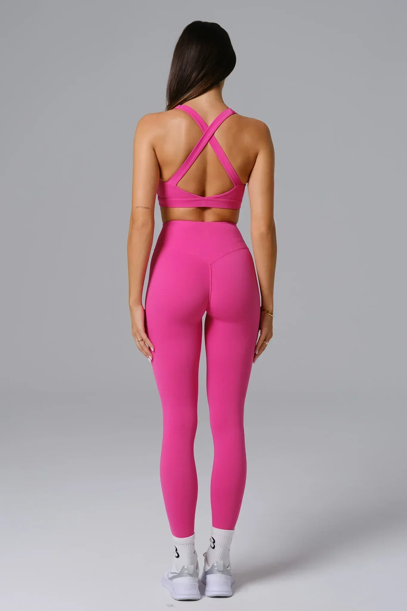 Flex Leggings - Magenta - Image 4