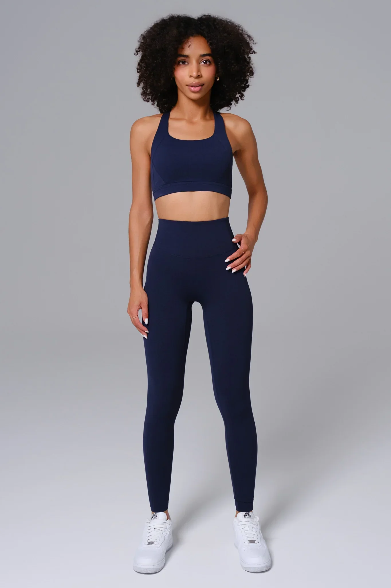 Flex Leggings - Navy - Image 4