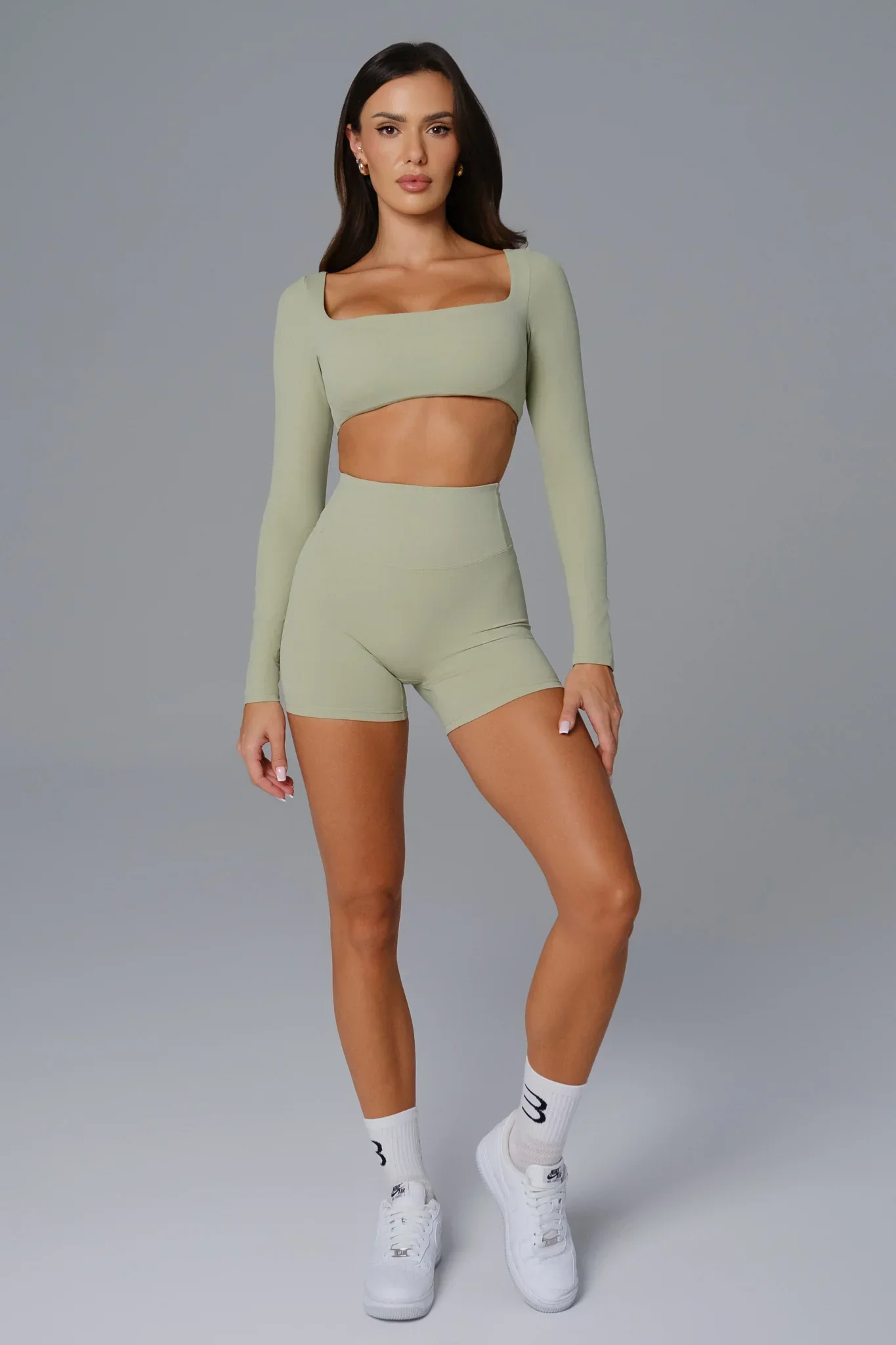 Flex Shorts - Pistachio - Image 3
