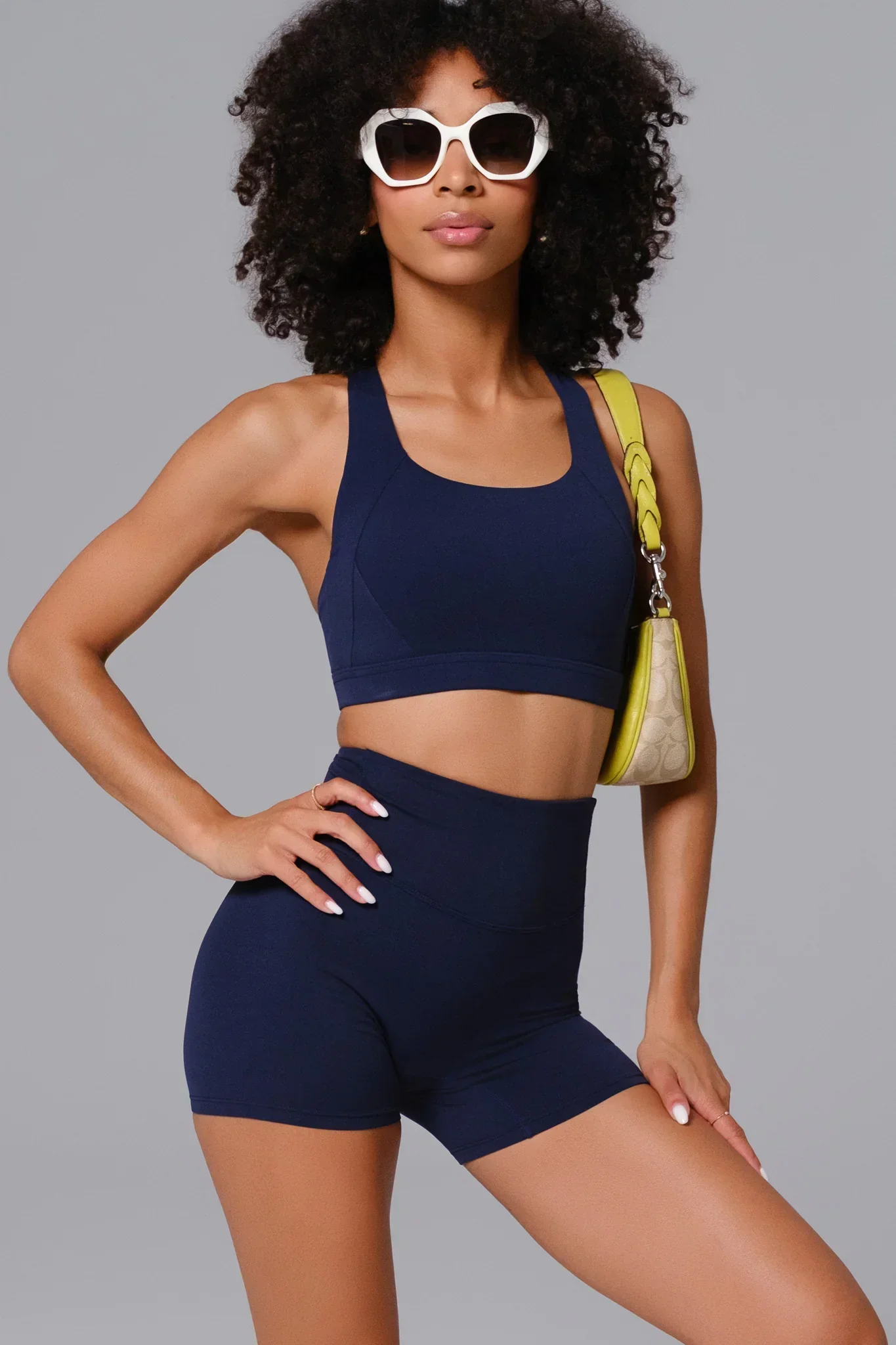 Flex Shorts - Navy - Image 5