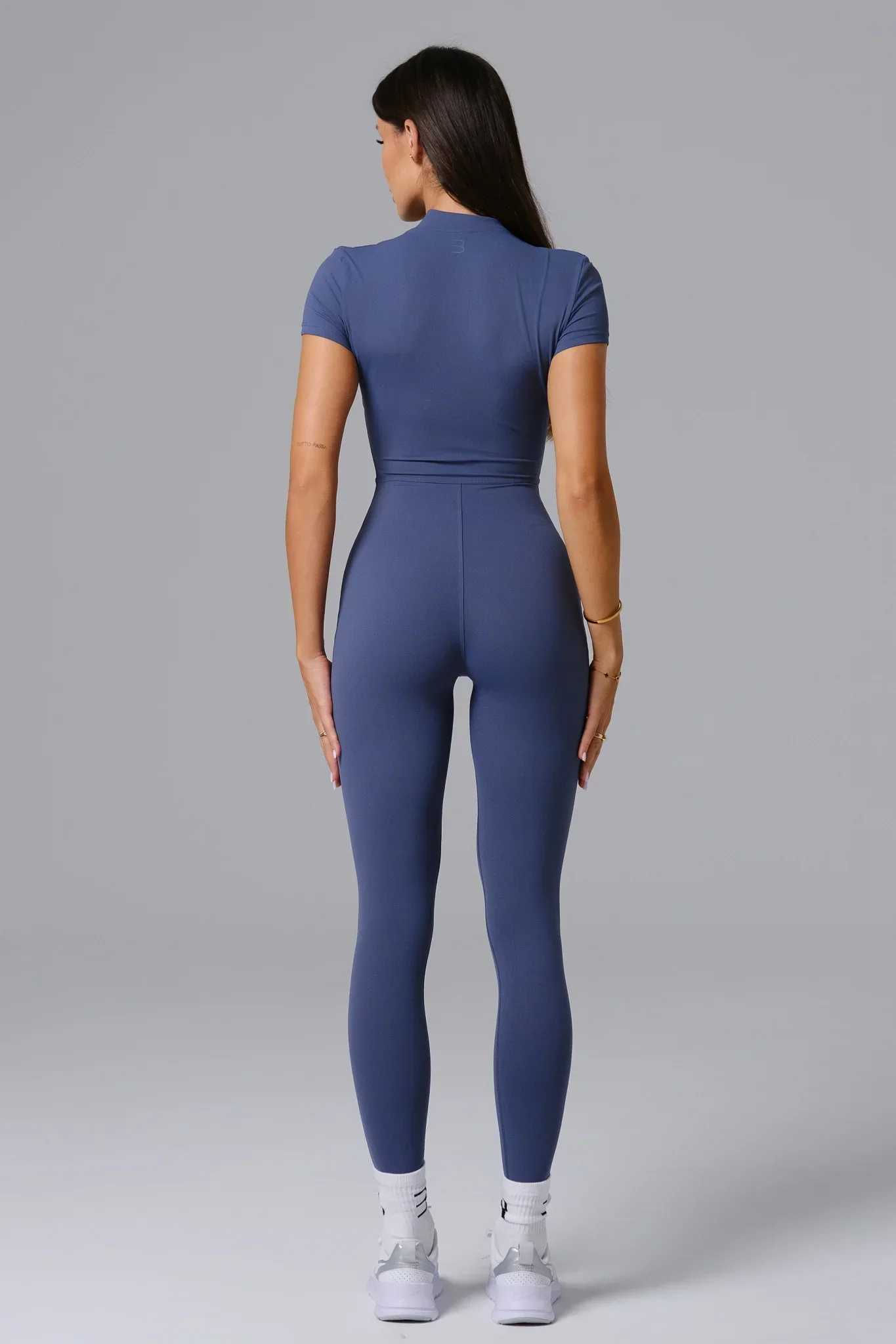 Hailey Jumpsuit - Steel Blue - Image 2