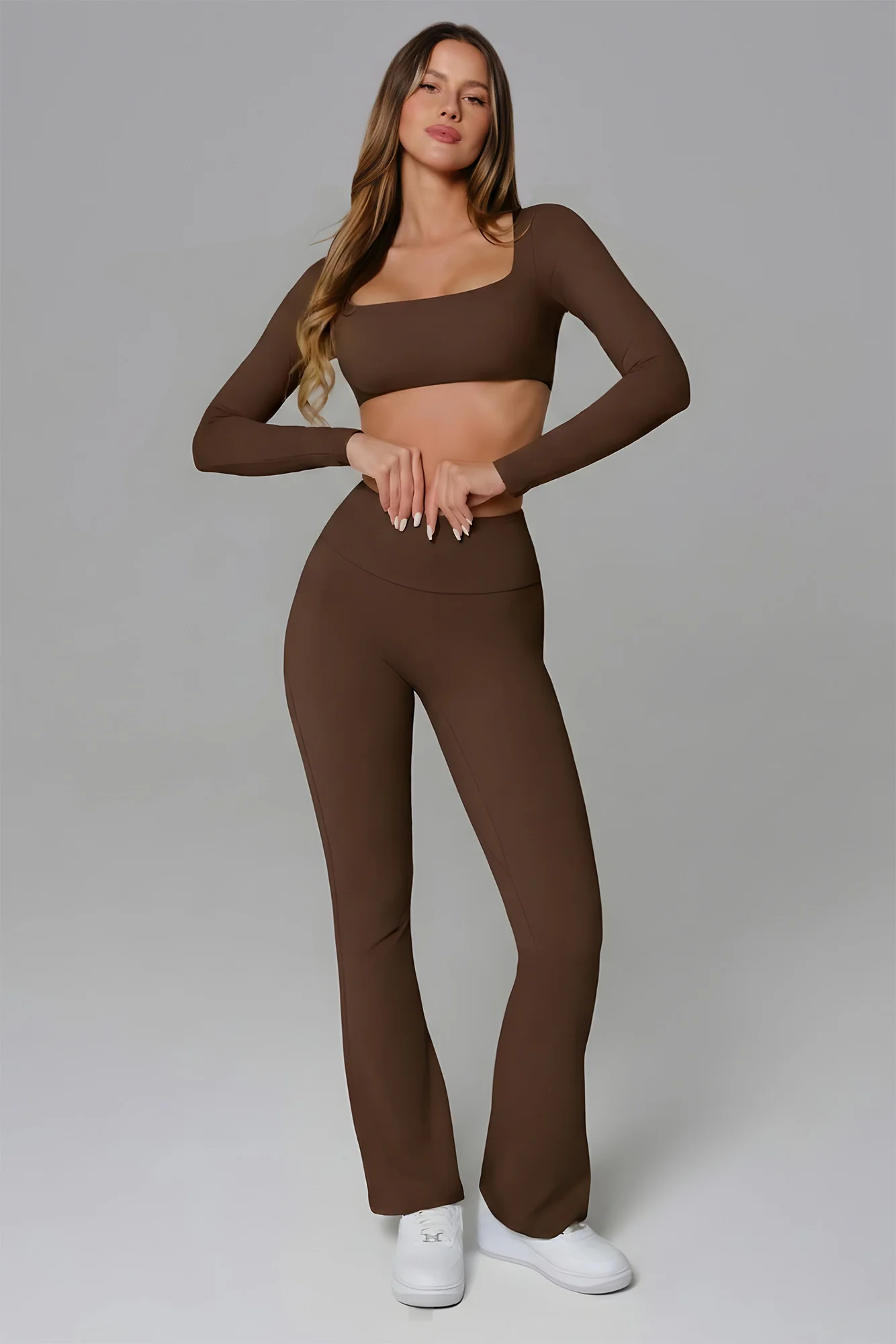 Haven Crop Top - Cocoa - Image 5