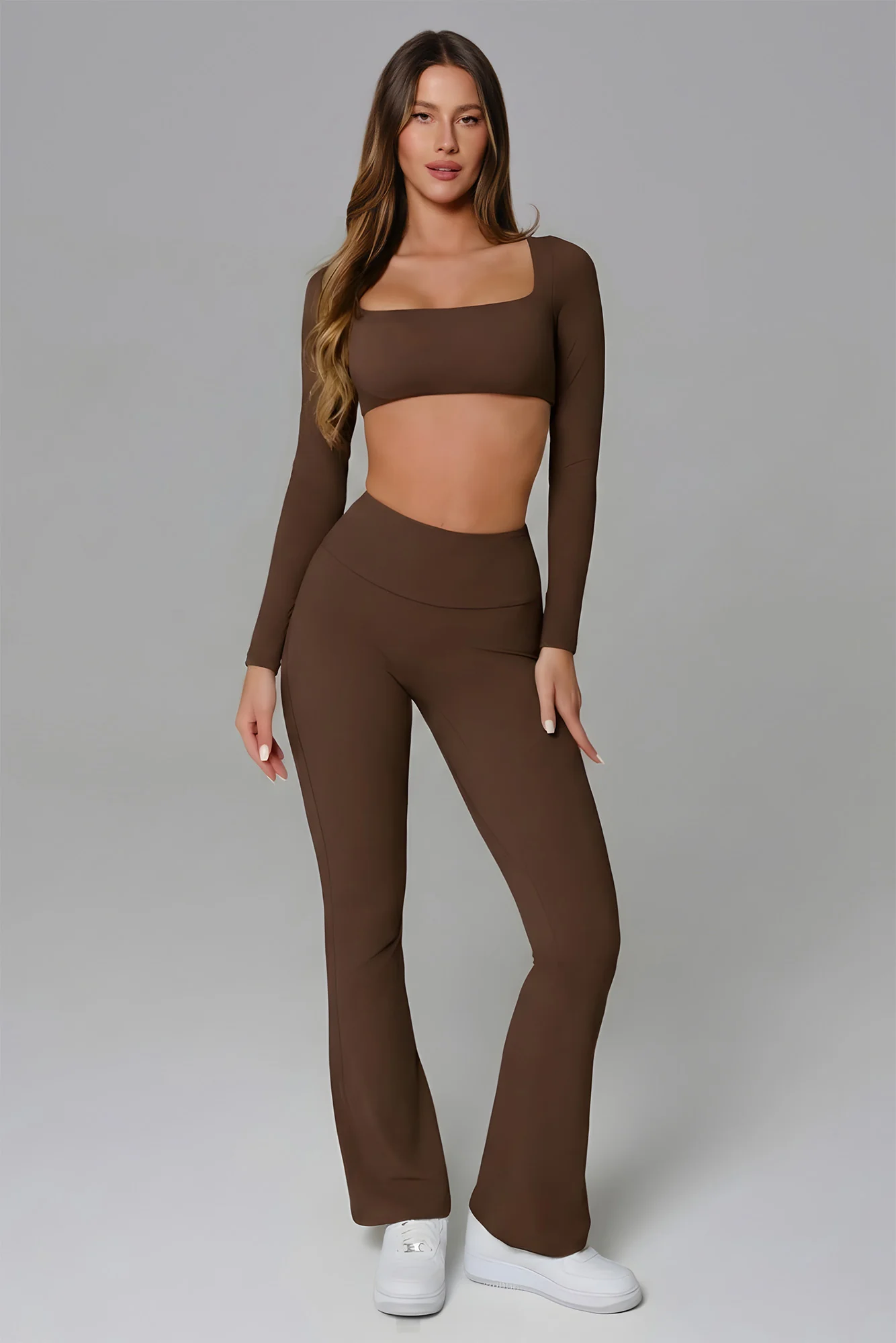 Haven Crop Top - Cocoa - Image 3