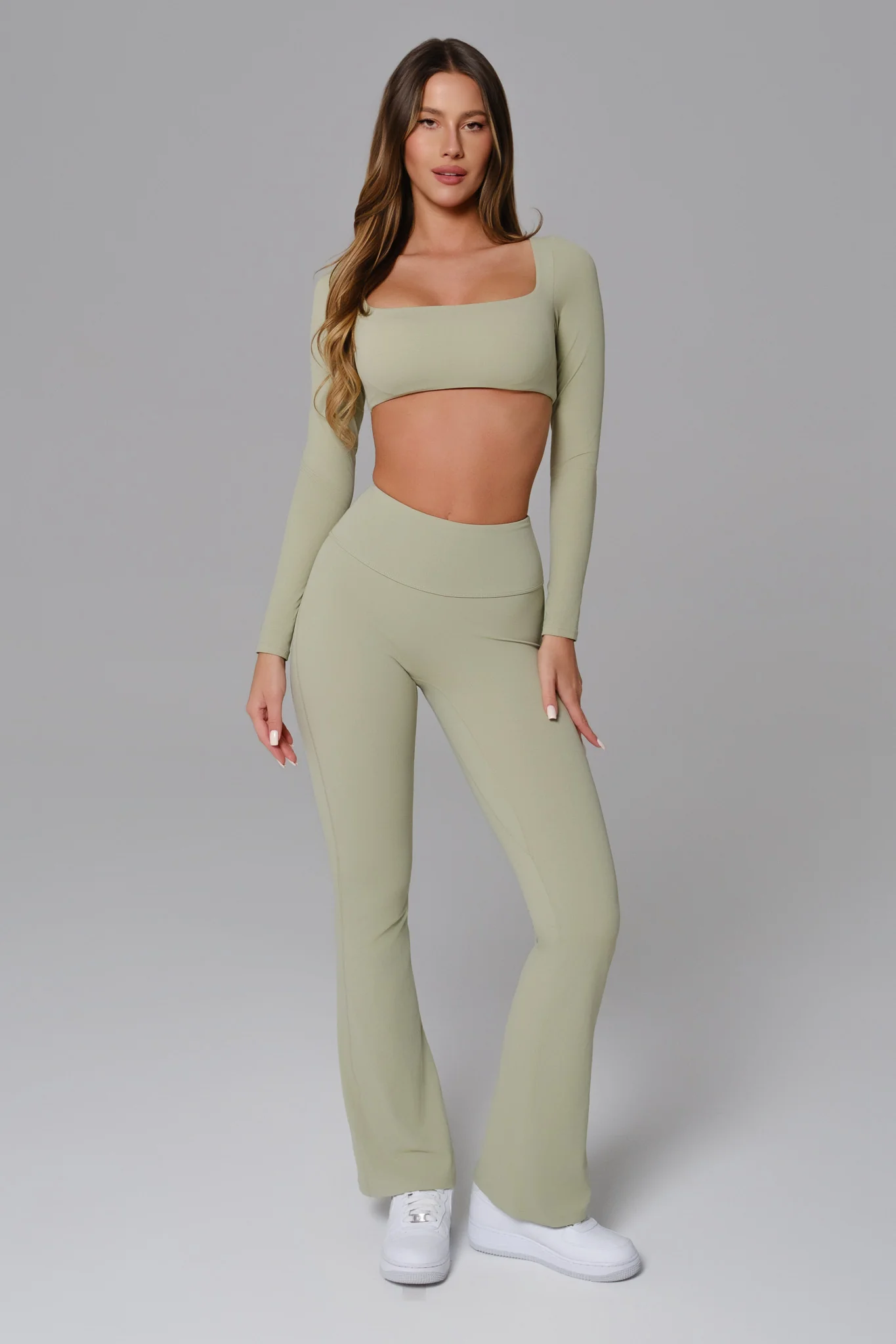 Haven Crop Top - Pistachio - Image 6