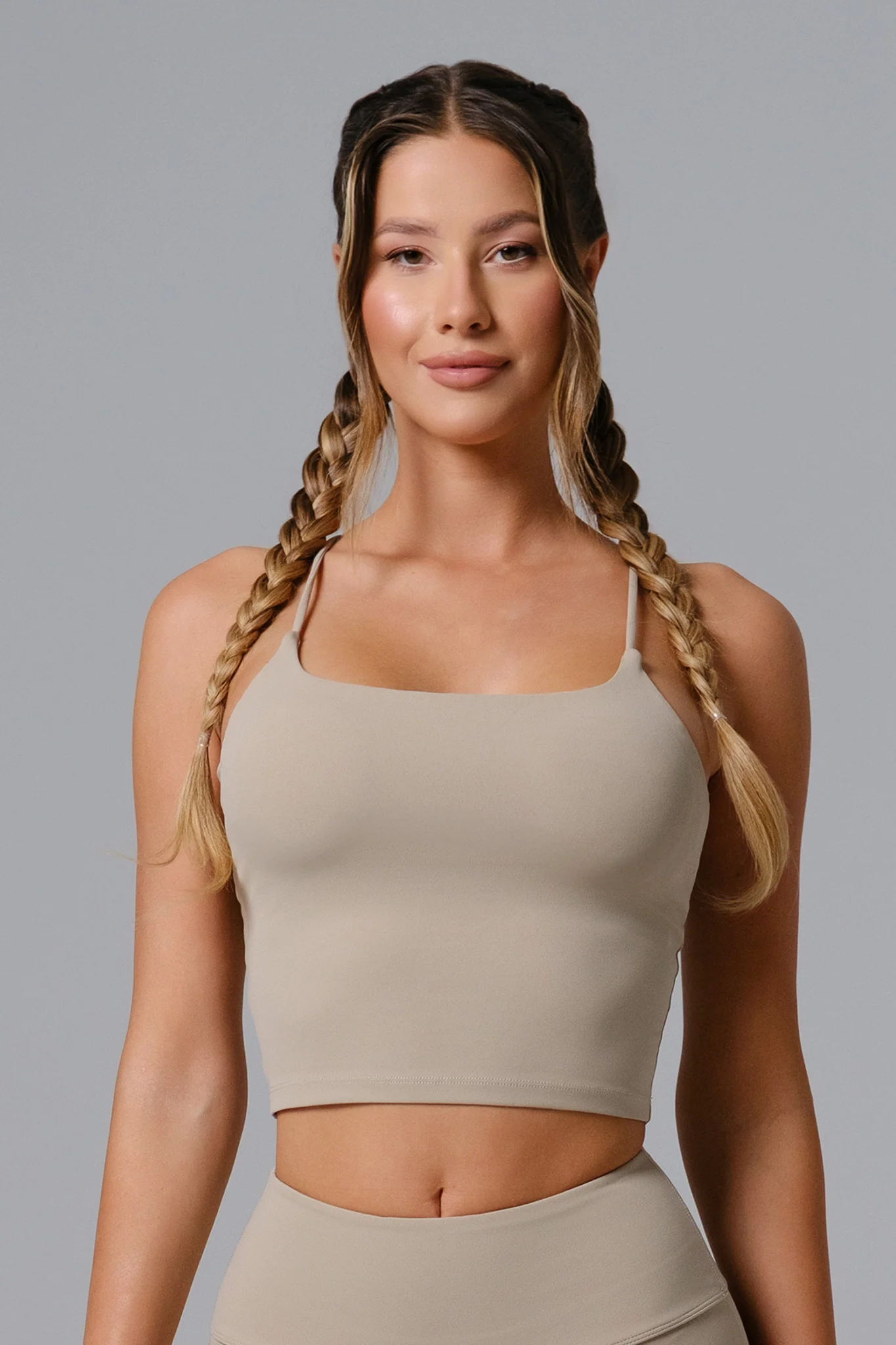 Haven Sleeveless Set - Almond Tan - Image 4
