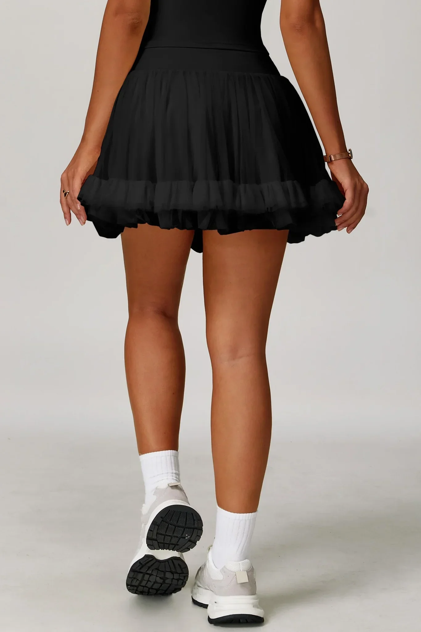Liana Mini Skirt - Black (FINAL SALE) - Image 2