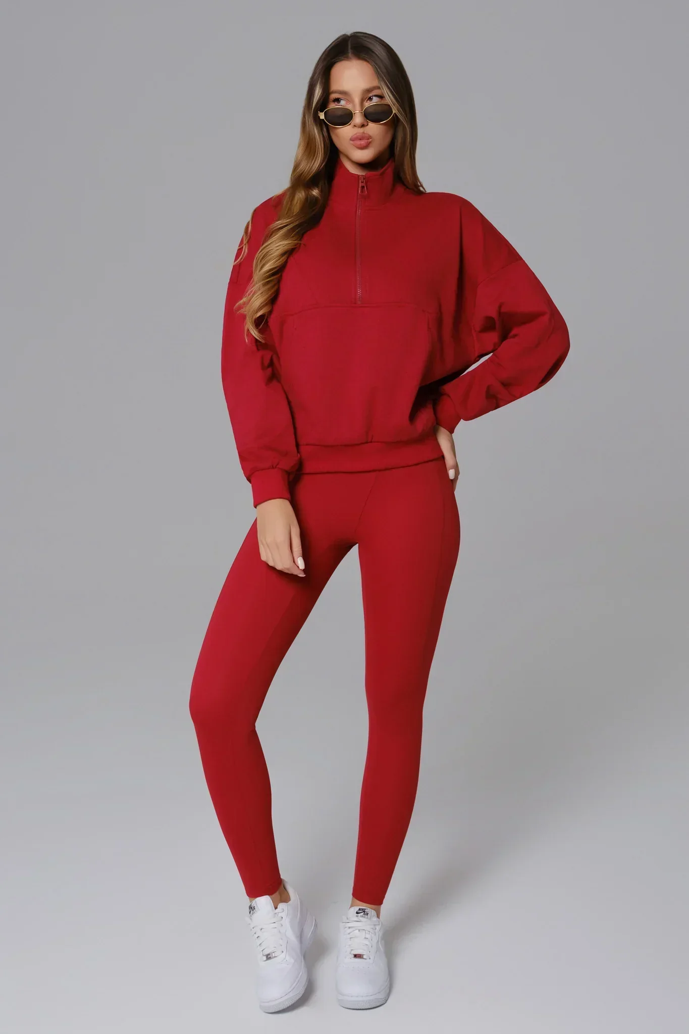 Marcella Jumpsuit - Ember Red - Image 5