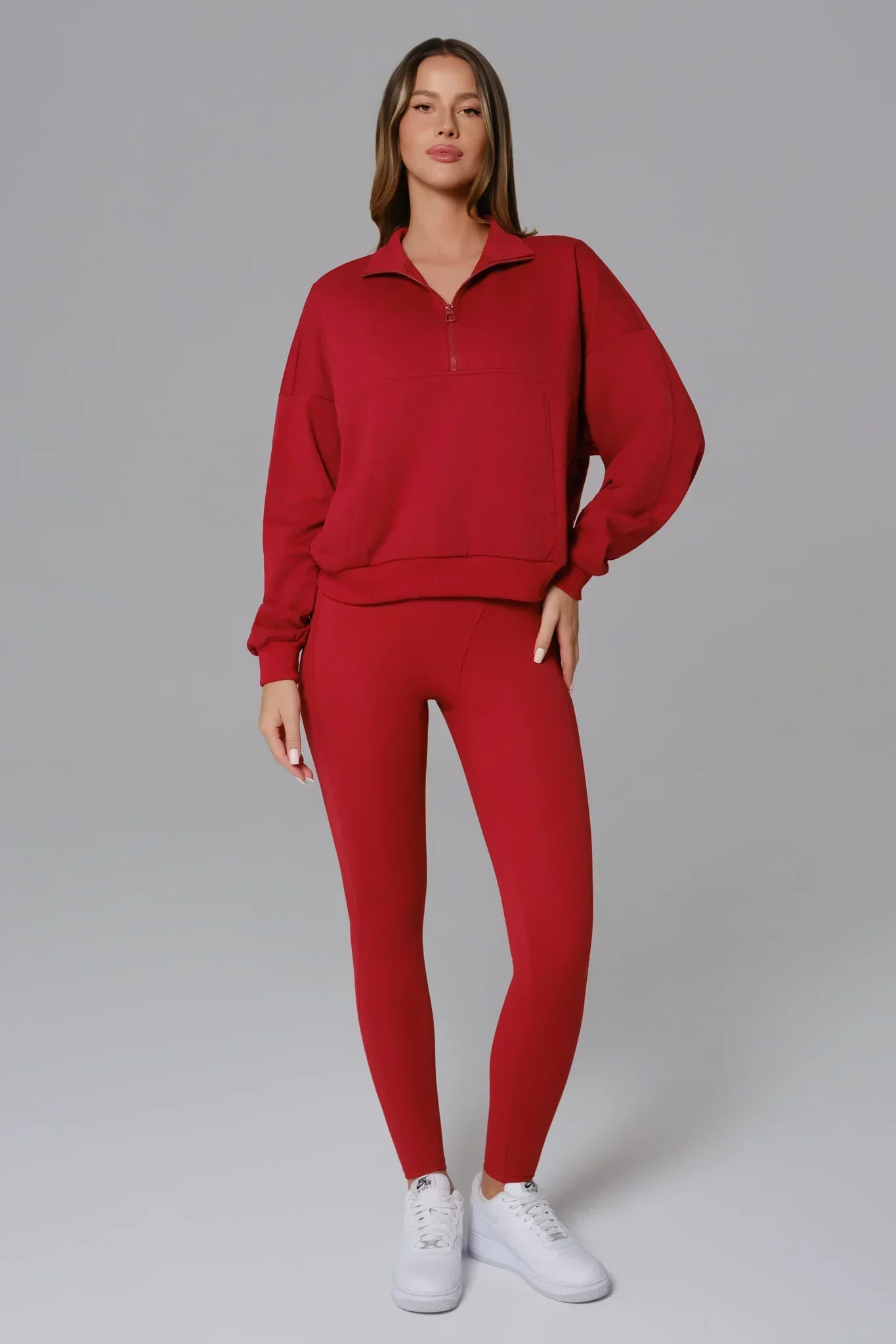Marcella Jumpsuit - Ember Red - Image 6