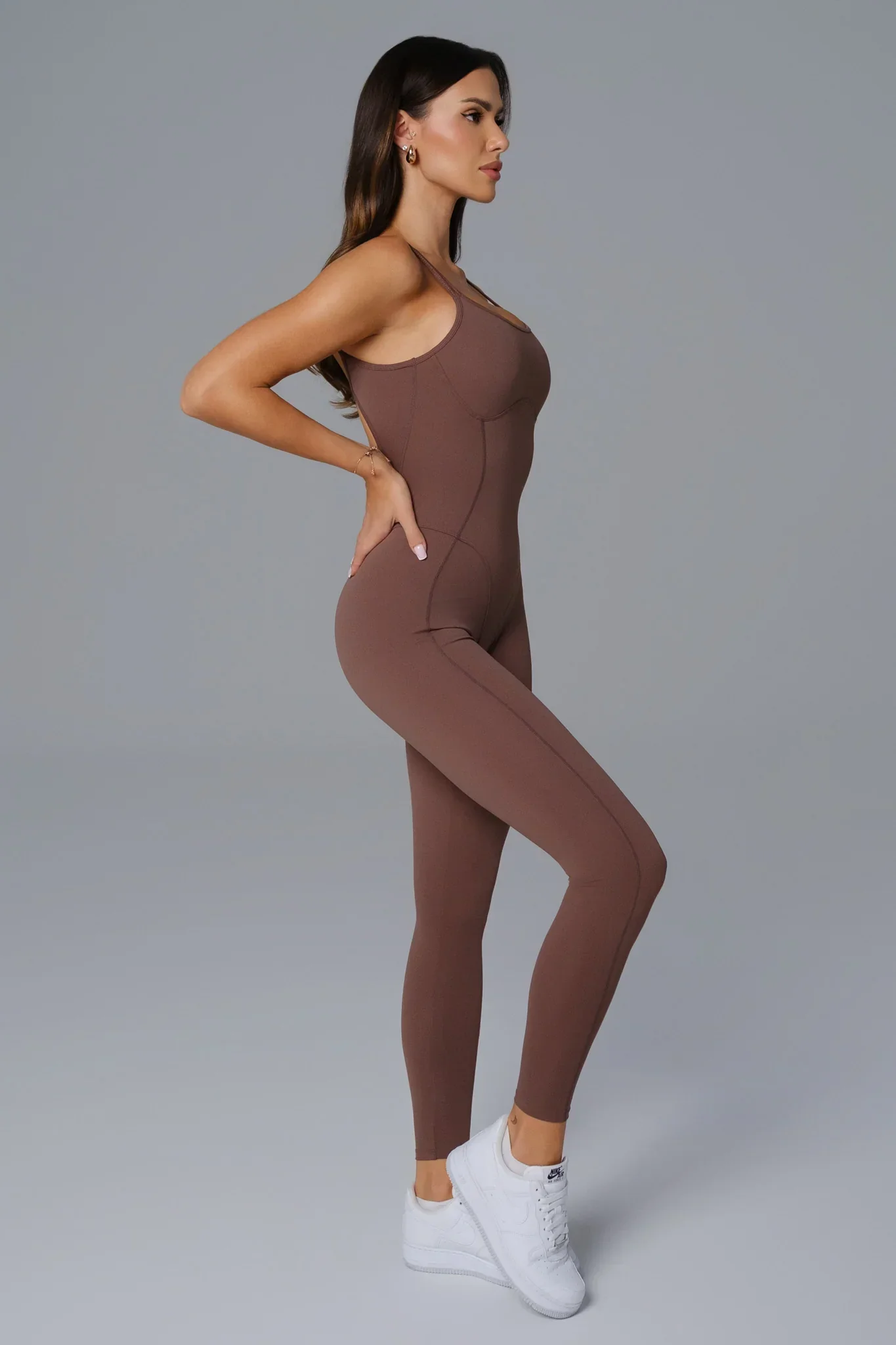 Marcella Jumpsuit - Umber - Image 4