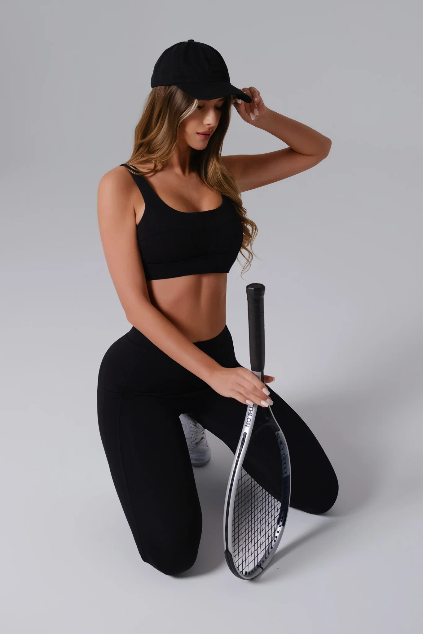 Marcella Sports Bra - Black (FINAL SALE) - Image 3