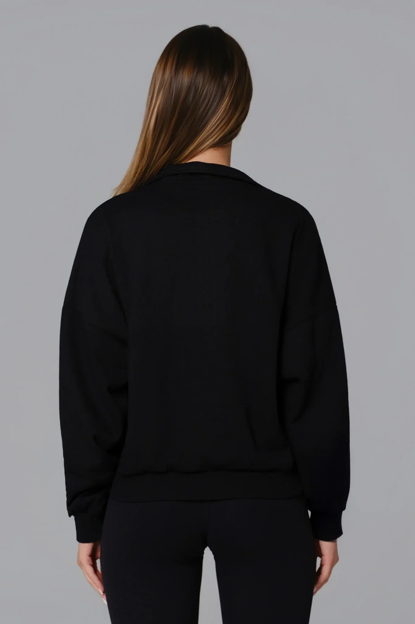 Marcella Sweatshirt - Black (FINAL SALE) - Image 2