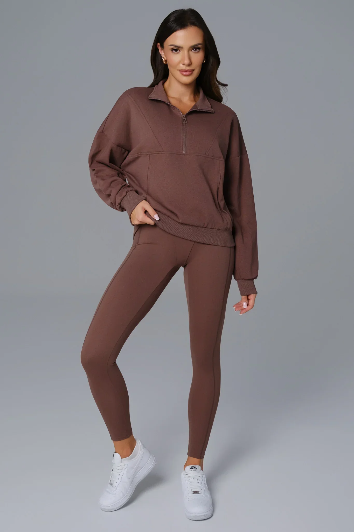 Marcella Sweatshirt - Umber (FINAL SALE) - Image 6